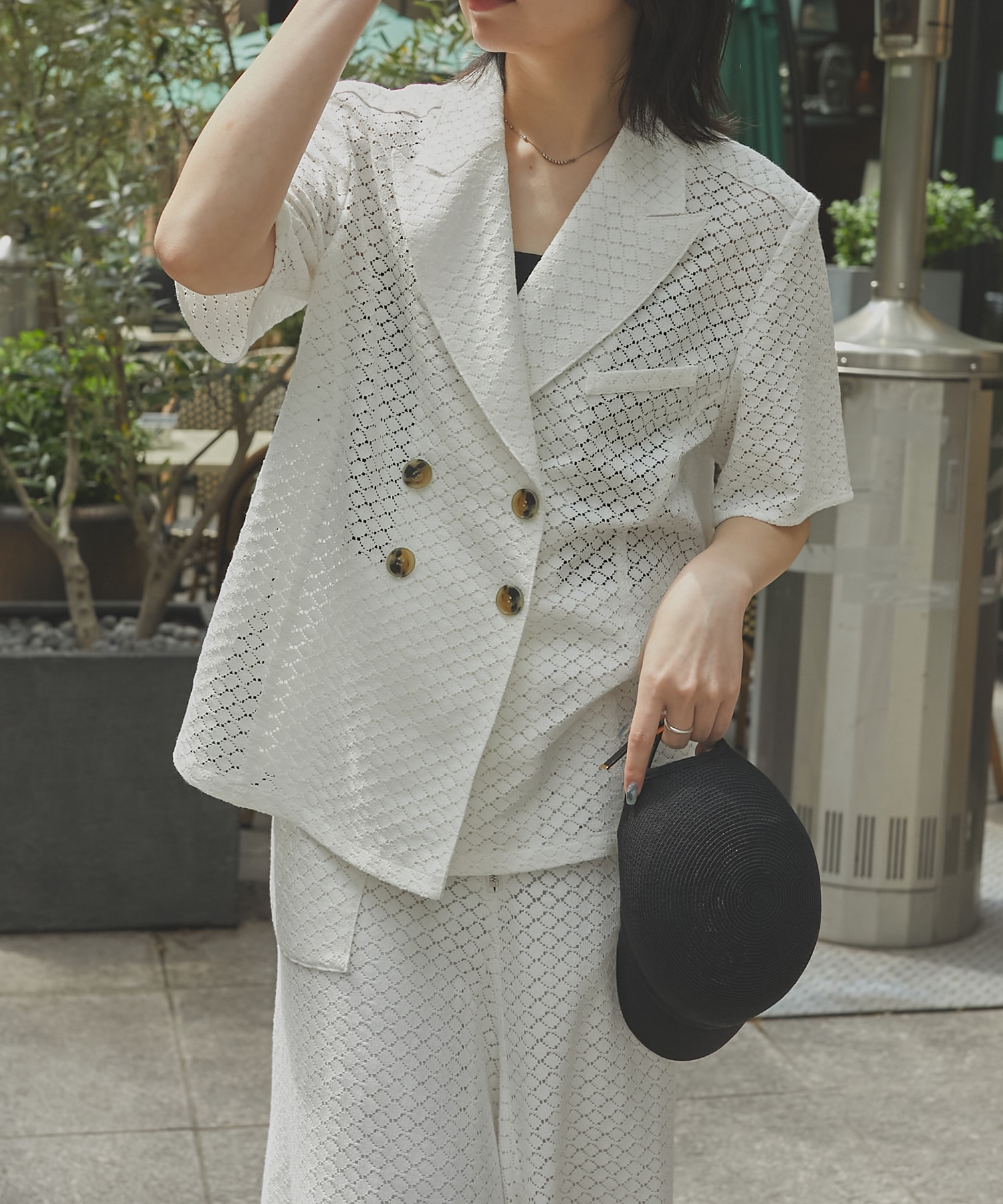 Sylvie lace shirts WH AKIRANAKA