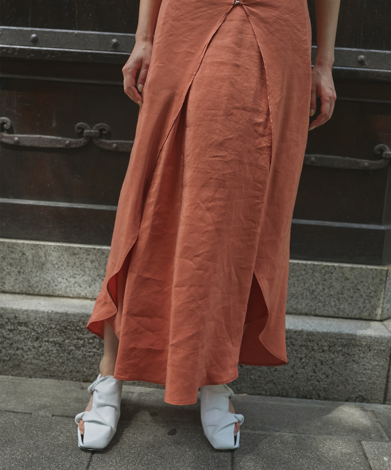 AUROLA-ROUND CAFTAN DRESS PHOTOCOPIEU