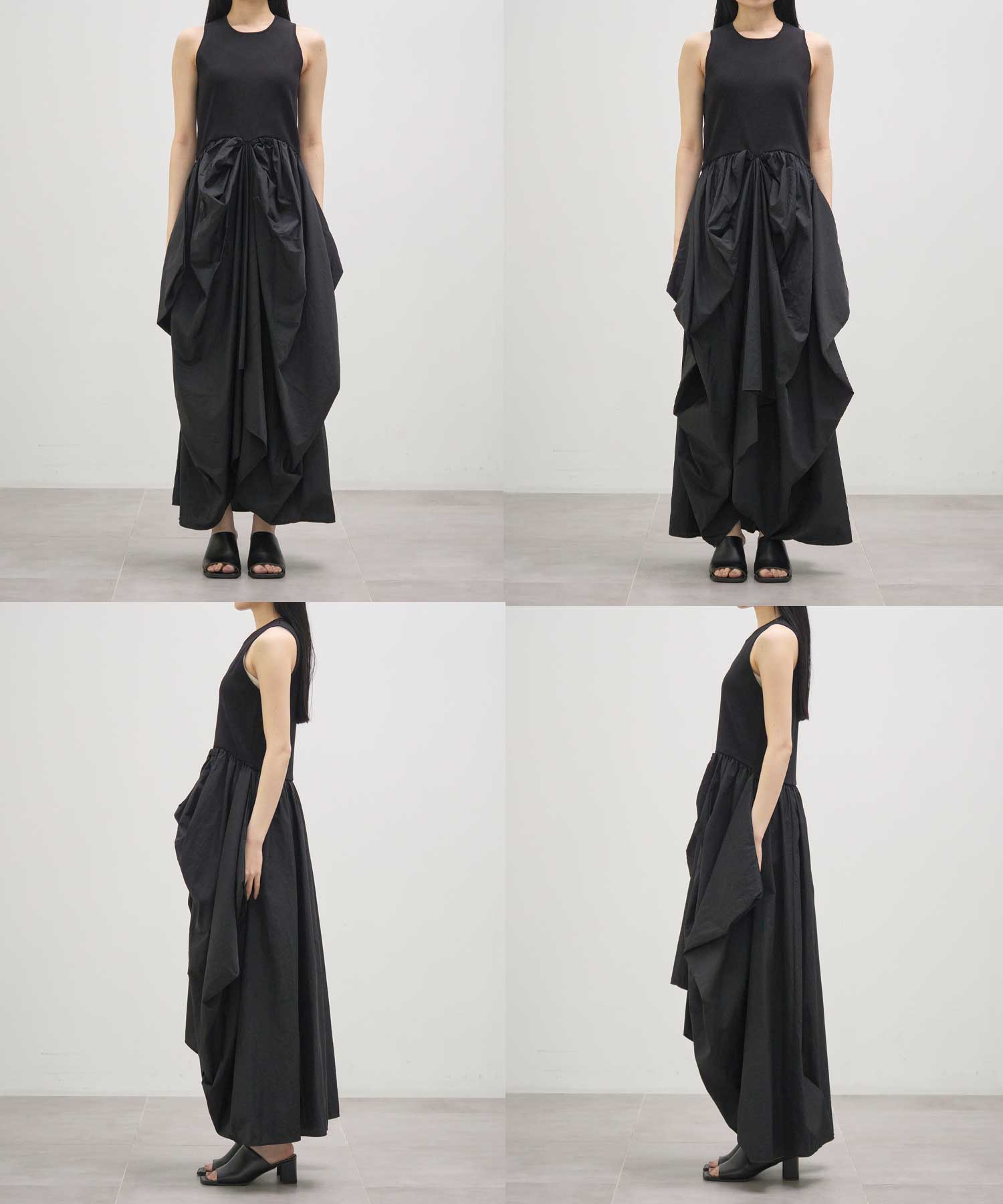 別注 docking cocoon dress Louren