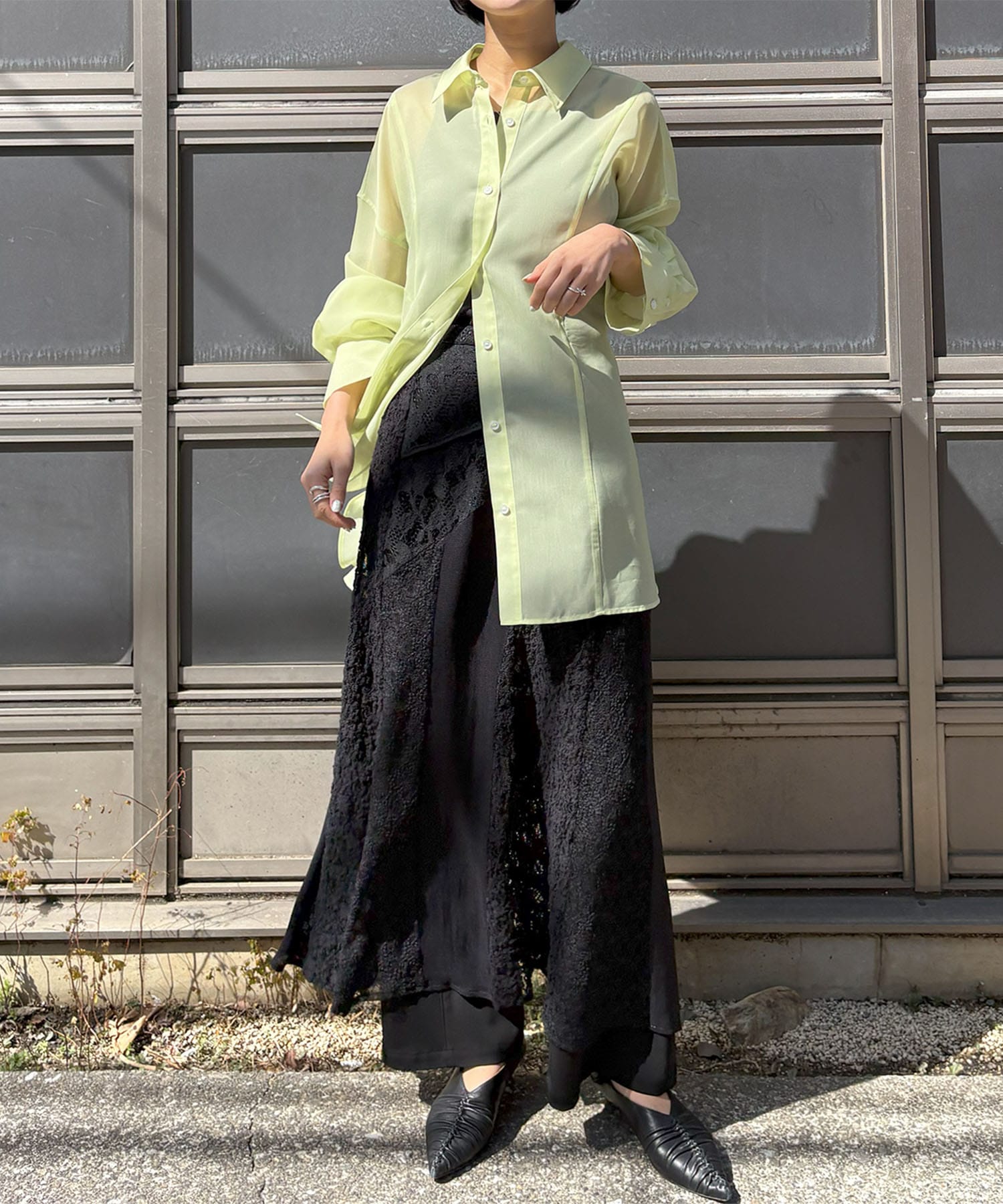 Sheer Over Shirts RITAN