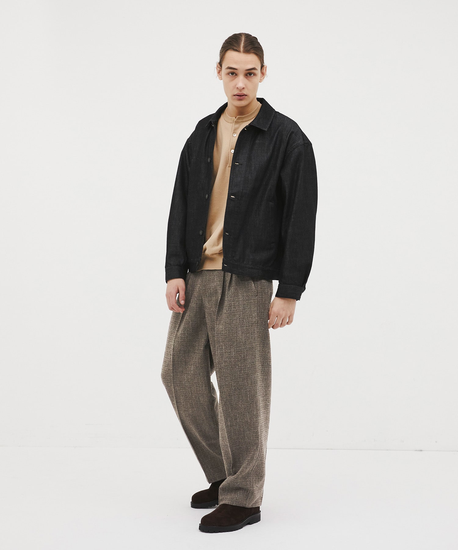 Giolica tweed トラウザーズ CITY TOKYO