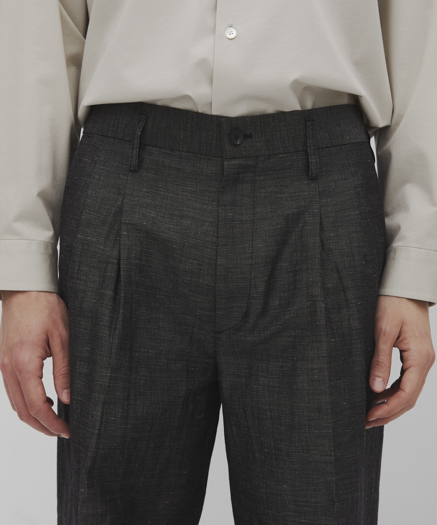 Hemp linen トラウザーズ CITY TOKYO