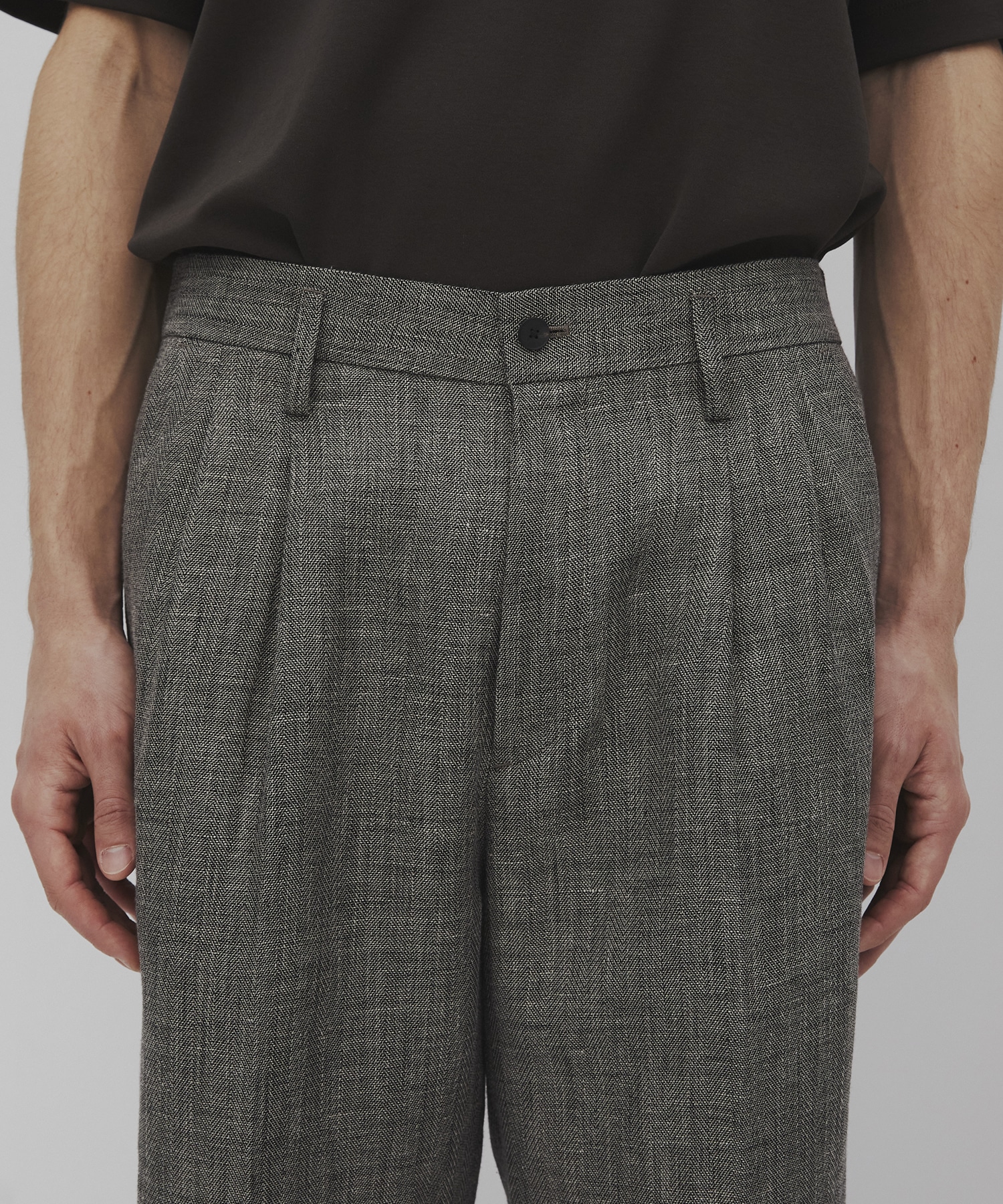Hemp linen トラウザーズ CITY TOKYO