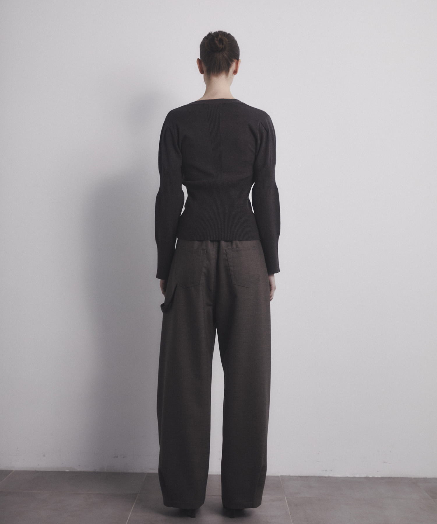 Wave Sleeve Cardigan CITY TOKYO