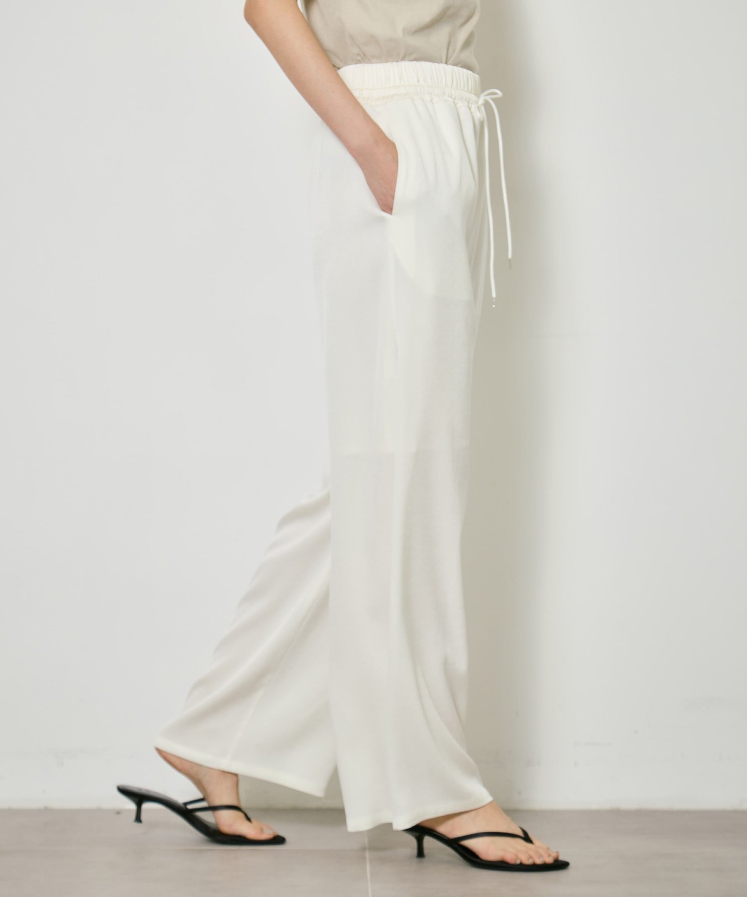 Satin Relax Pants CITY TOKYO