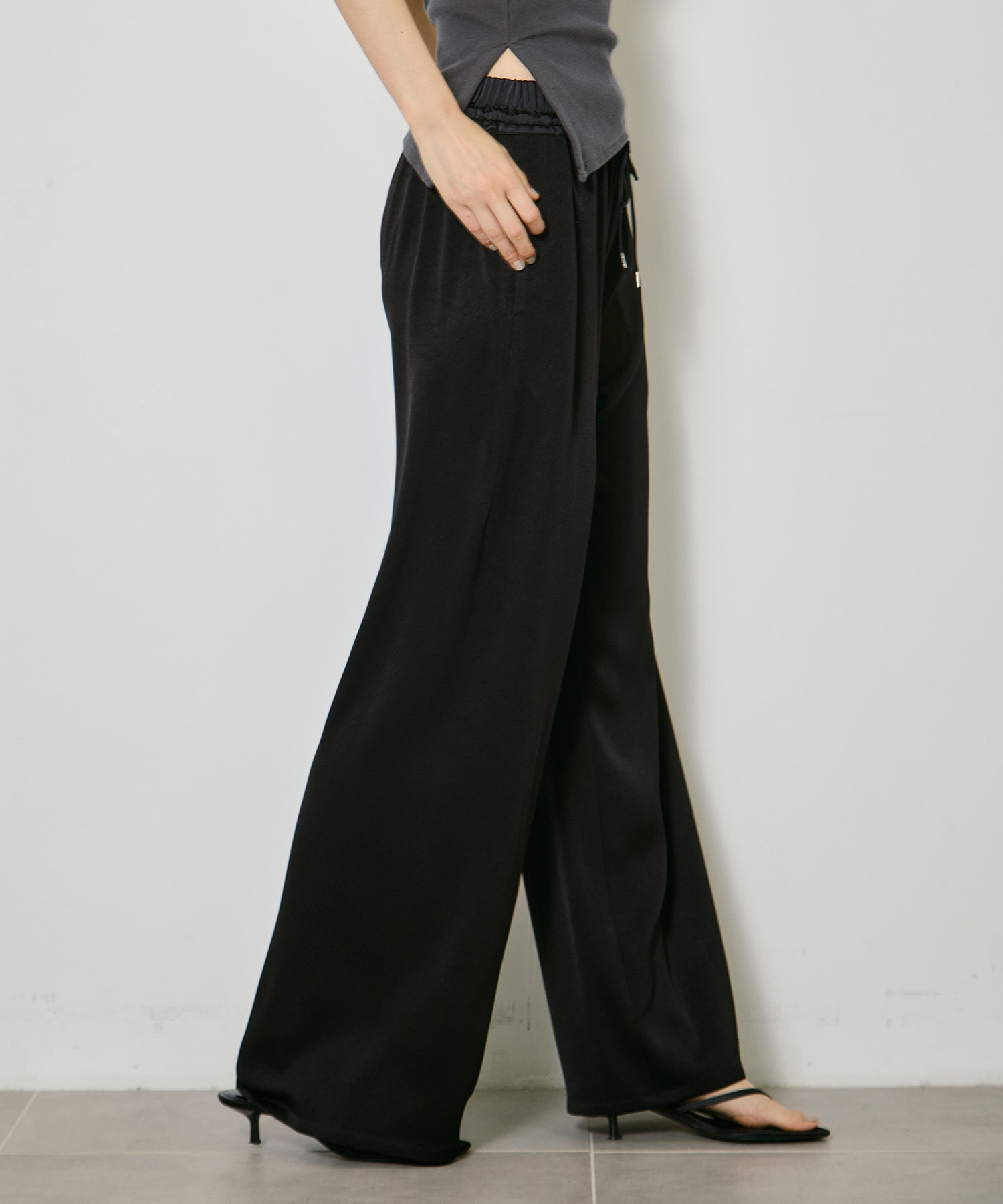 Satin Relax Pants CITY TOKYO