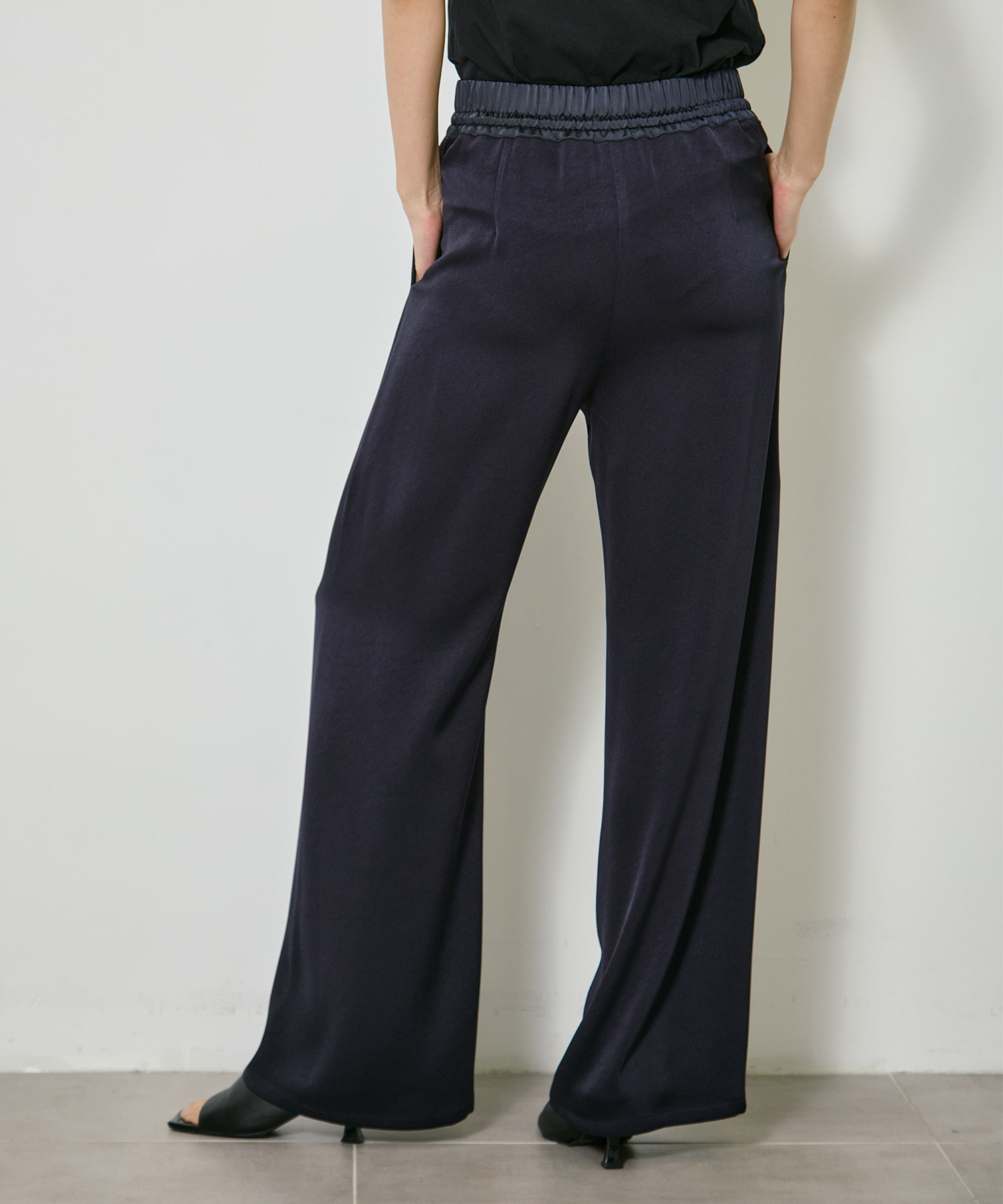 Satin Relax Pants CITY TOKYO
