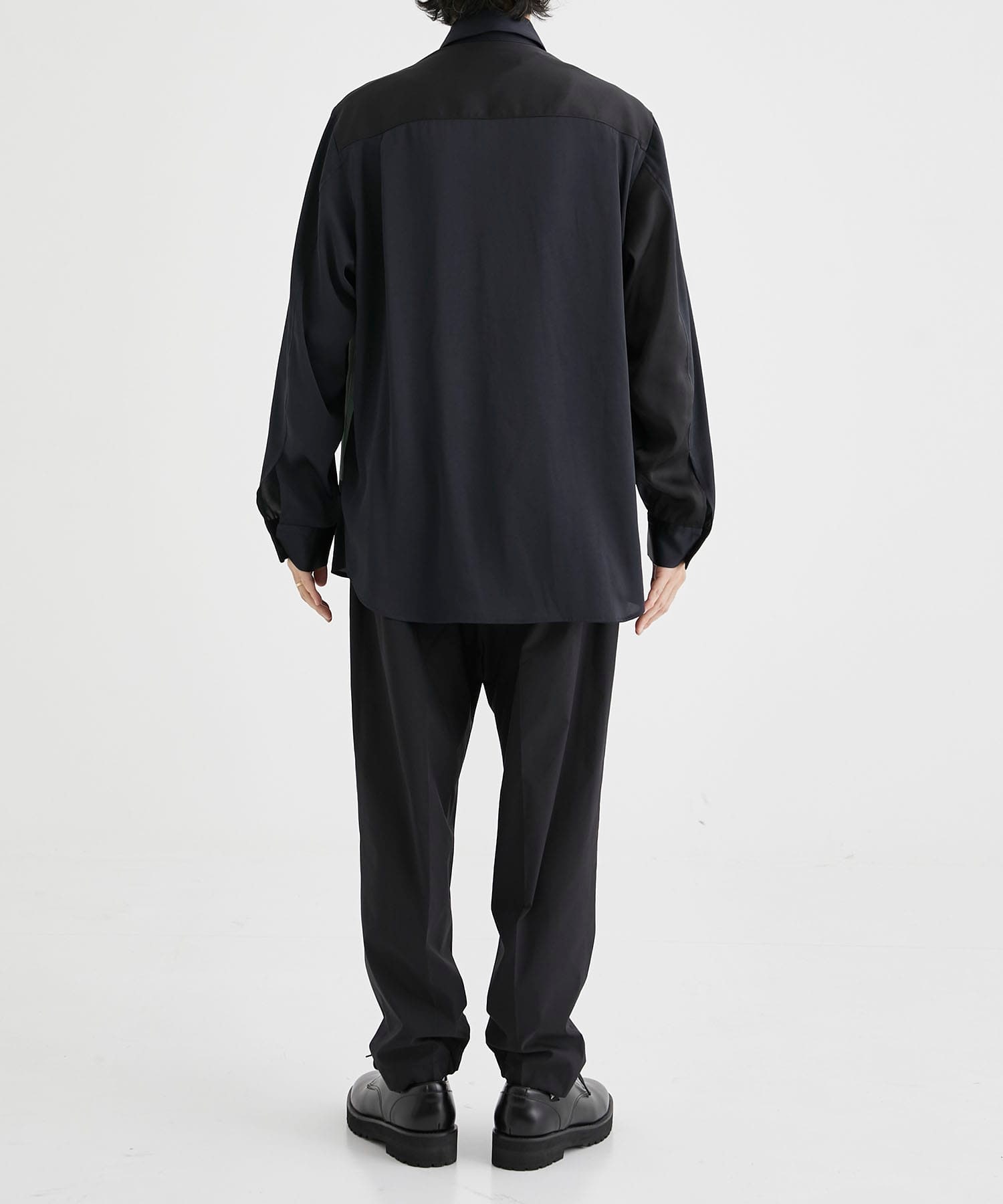 EX. Multiple Long Sleeve Shirts(1 BLACK): UJOH HOMME: MEN｜THE