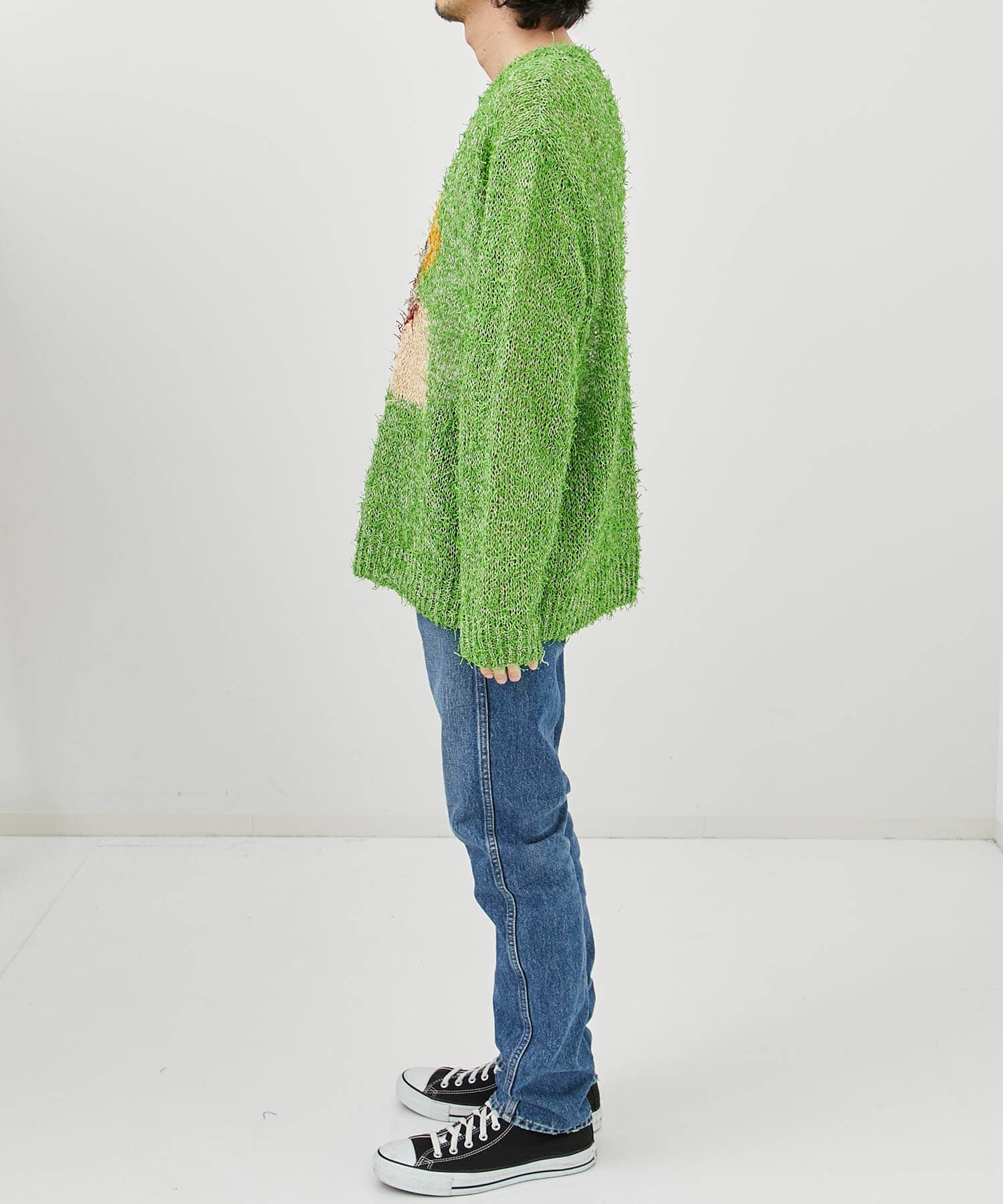 Summer Van Gogh Long Sleeve Top(2 GREEN): Kota Gushiken: MEN｜THE