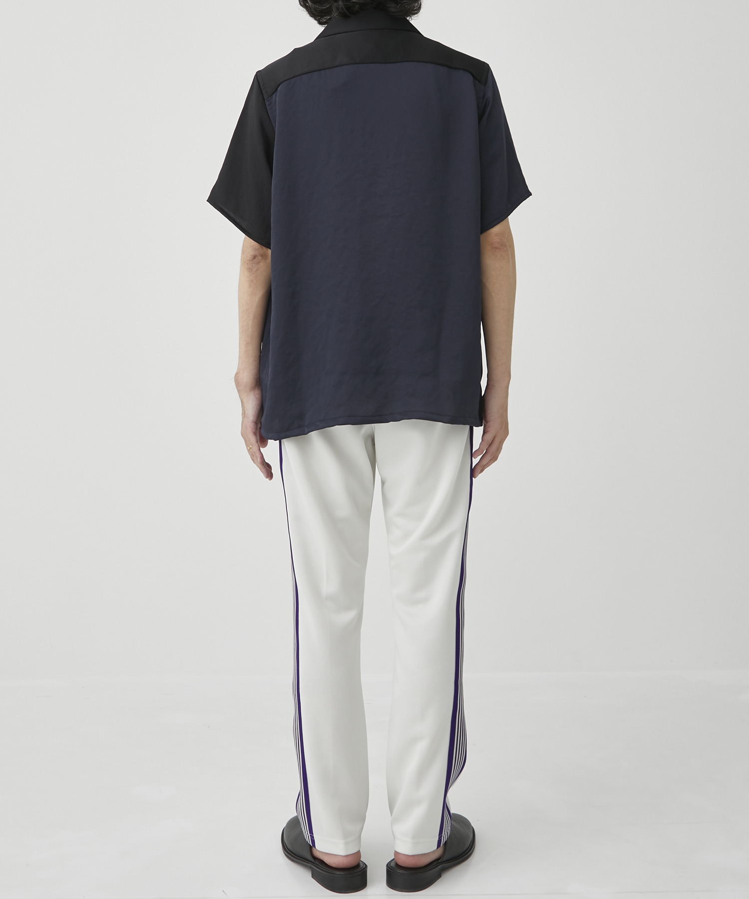 Narrow Track Pant - Poly Smooth(XS WHITE): NEEDLES: MEN｜THE TOKYO