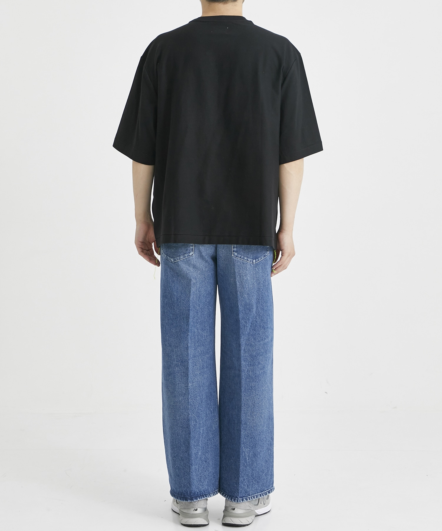 THE SELVEDGE JEAN TROUSERS VINTAGE BLUE TANAKA