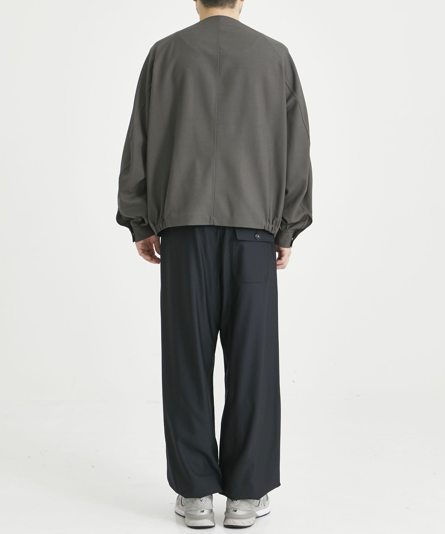 RERACS COLLARLESS BLOUSON THE RERACS