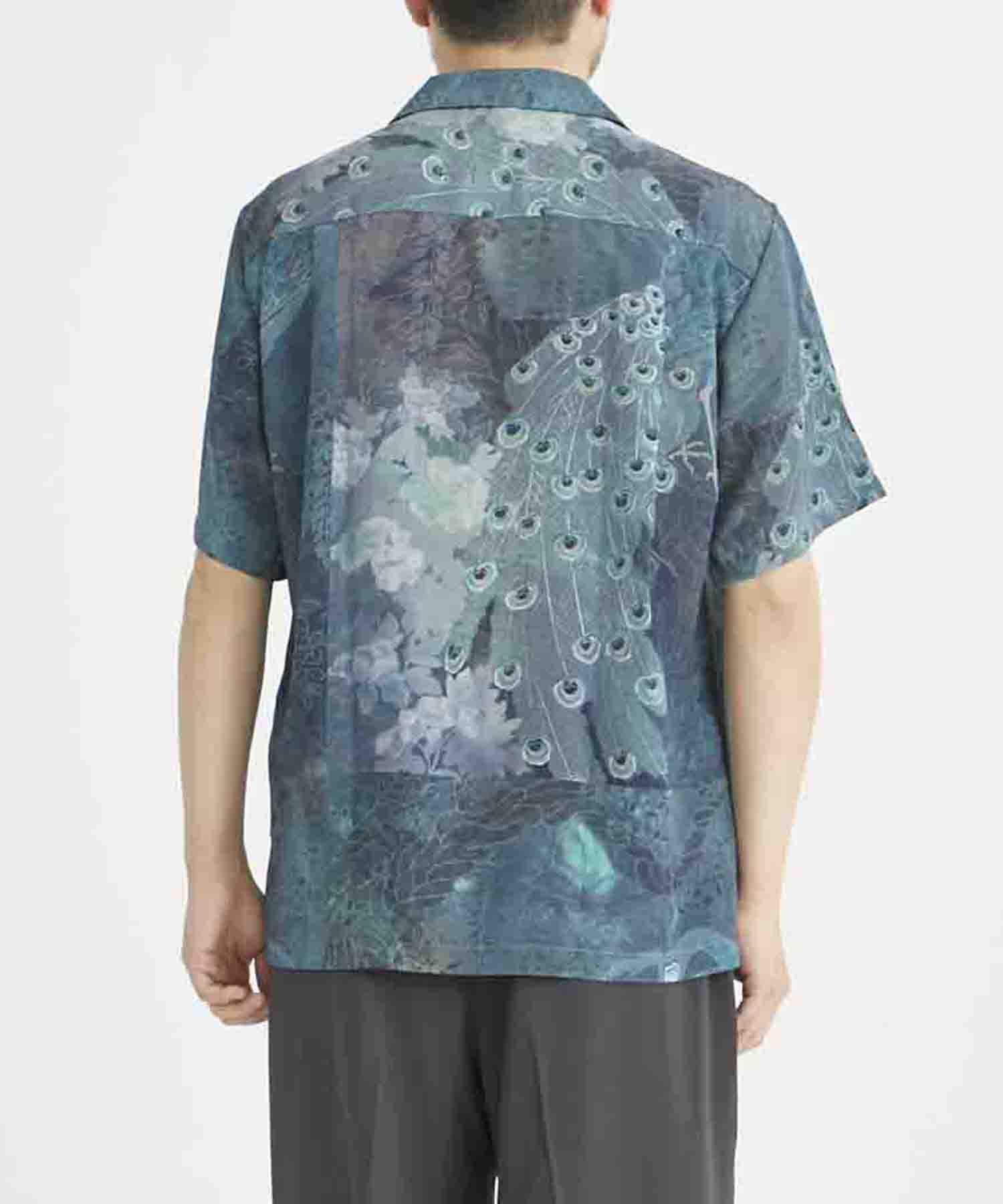 OPEN COLLAR S/S SHIRT(3 LIGHT GREEN): RAINMAKER: MEN｜THE TOKYO