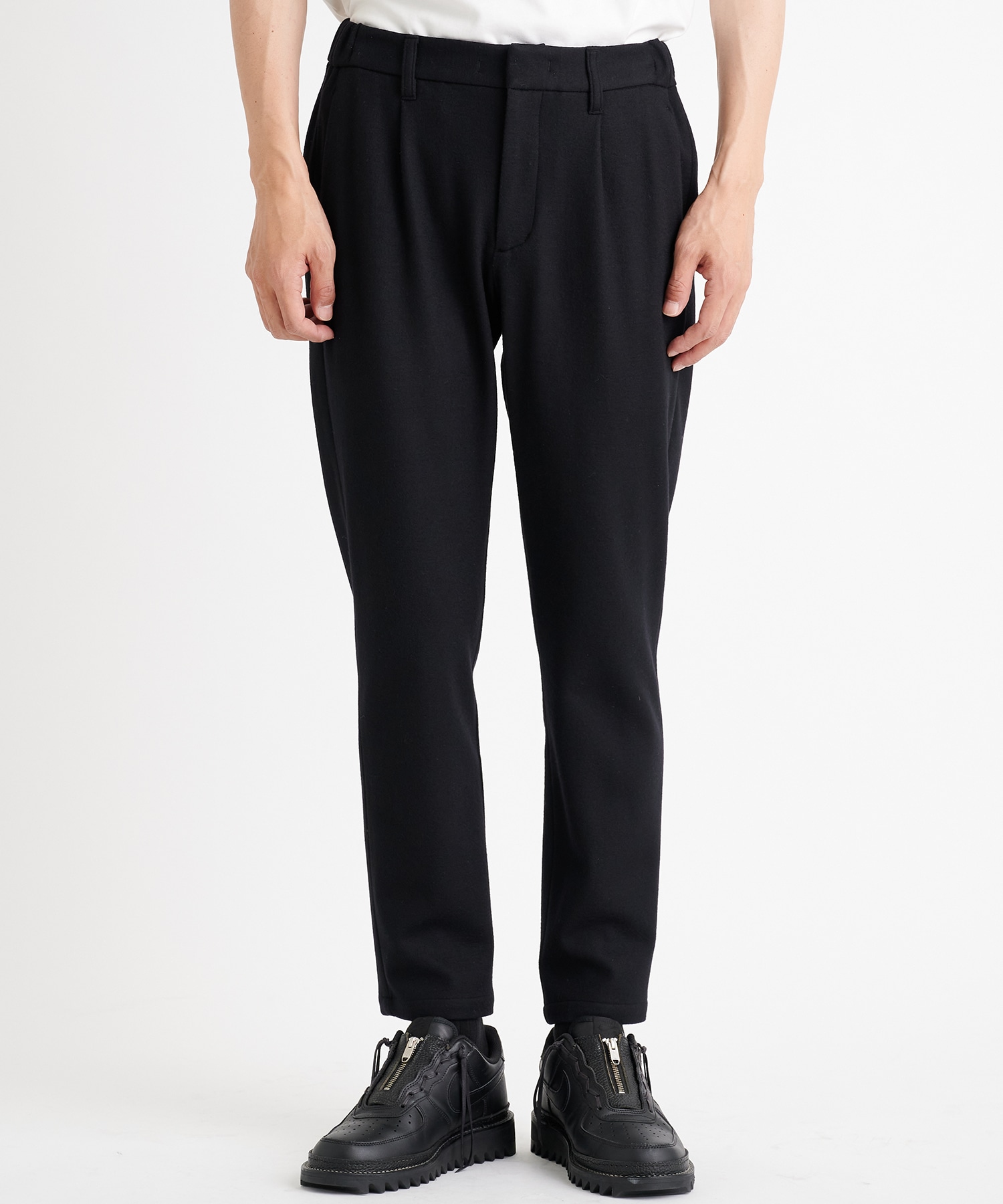 Flanne Lana Cashmere Touch Tapered Pants THE TOKYO