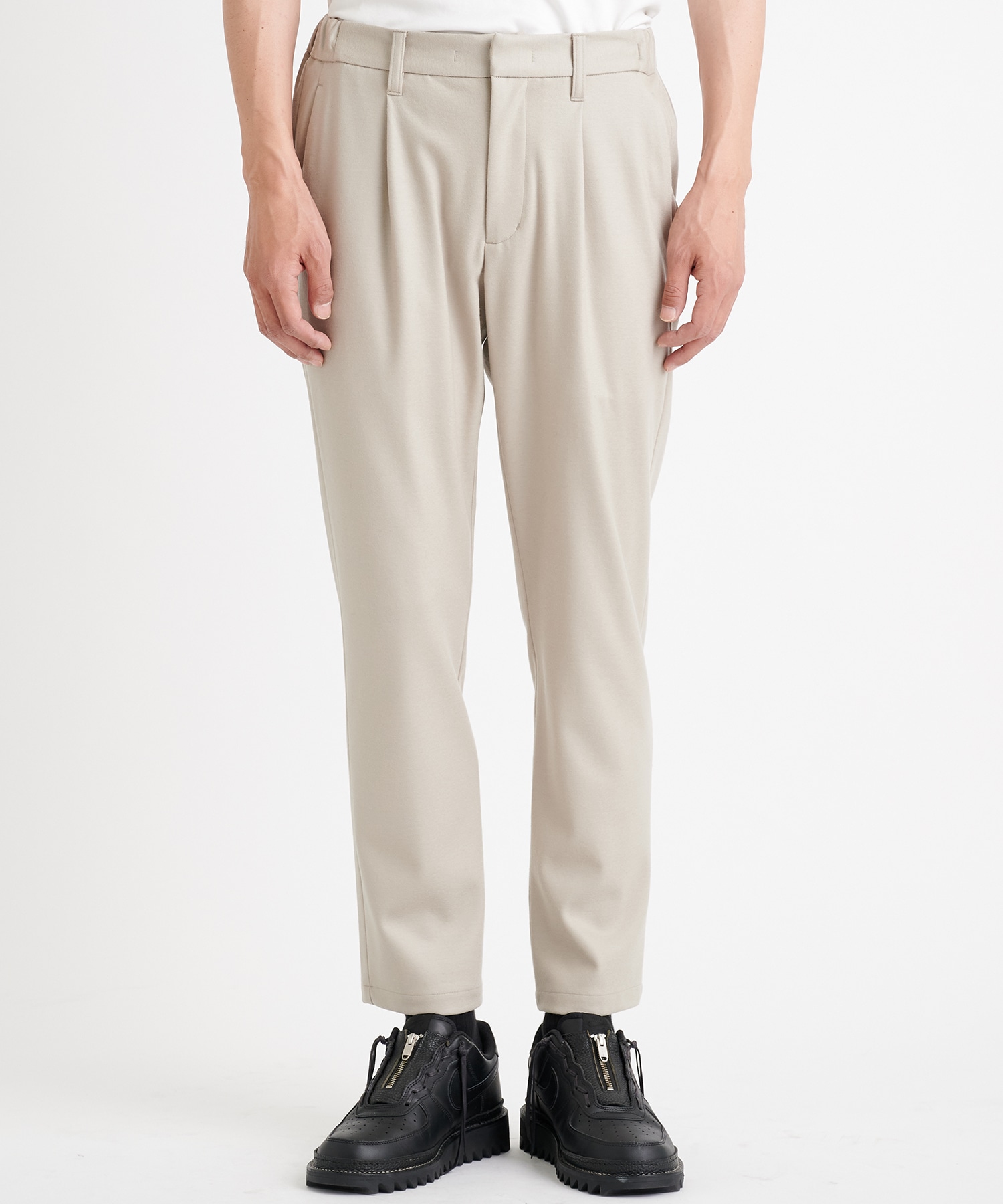 Flanne Lana Cashmere Touch Tapered Pants THE TOKYO