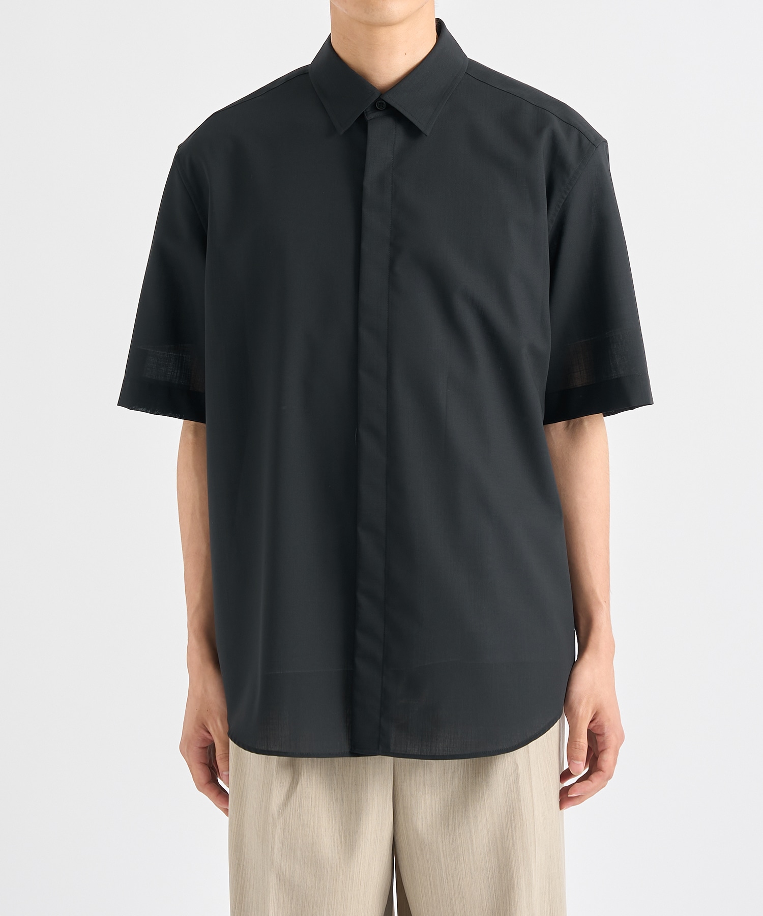 Active Washable Wool S/S Shirt THE TOKYO