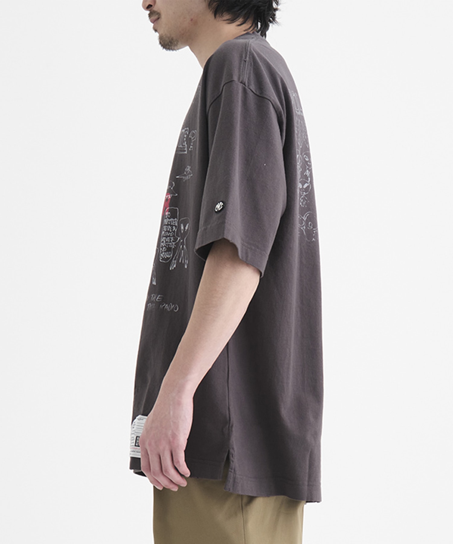 DISTRESSED TEE Maison MIHARA YASUHIRO