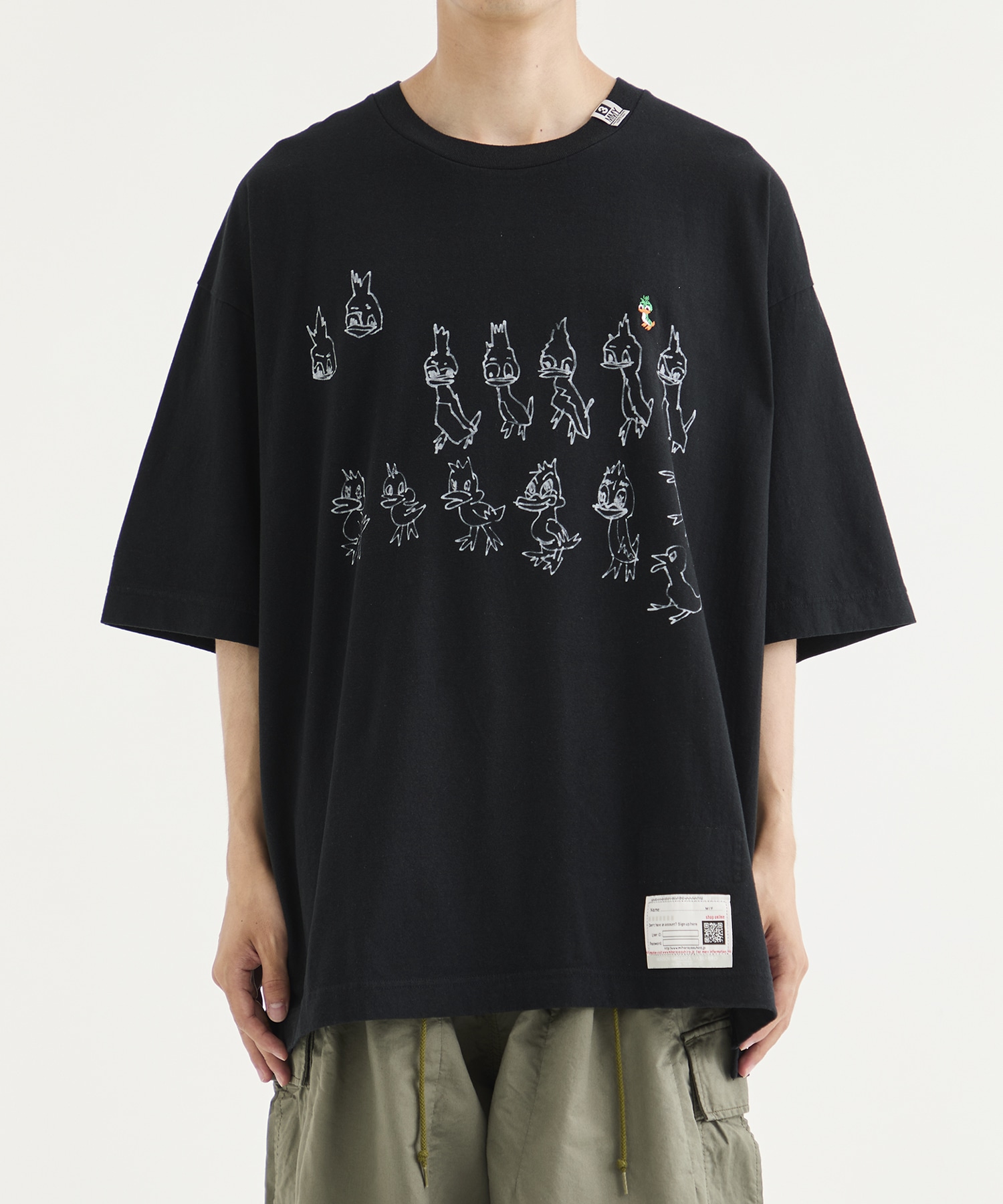 A13TS642 S/S TEE Maison MIHARA YASUHIRO