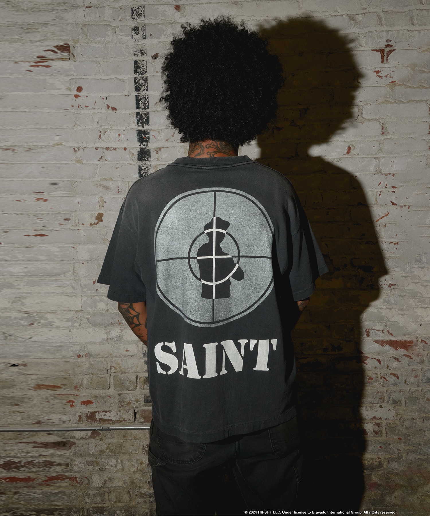 SM-YS1-0000-C18 PUBLIC ENEMY SAINT ENEMY S/S TEE SAINT MXXXXXX