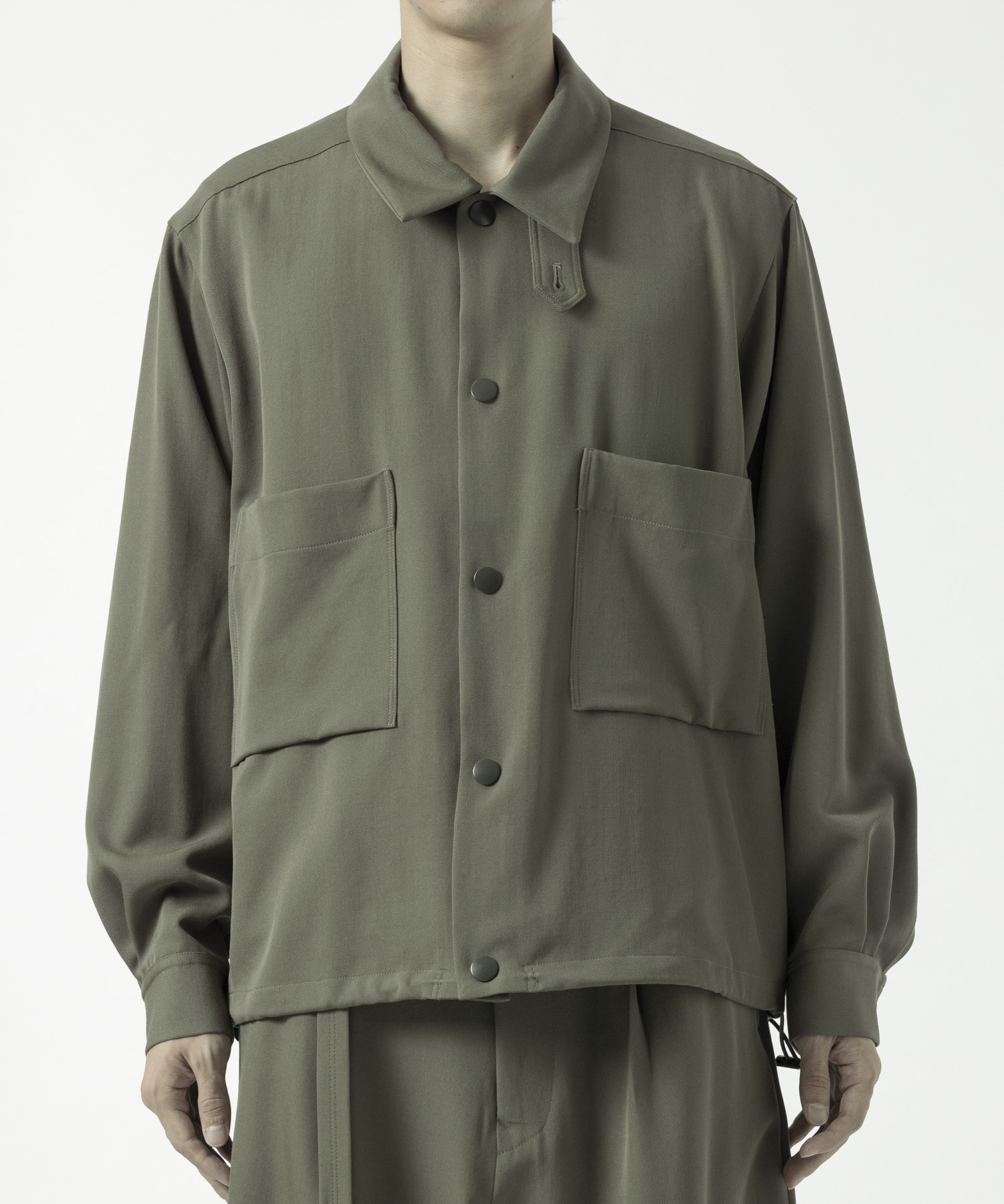 Drawcord Shirt UJOH HOMME