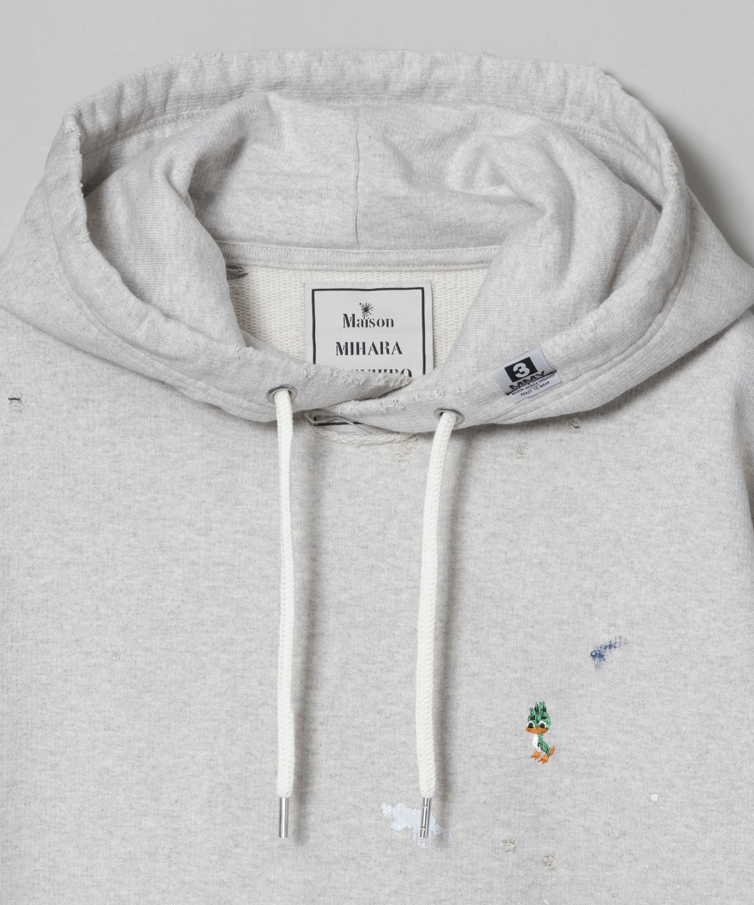 A13HD571 HOODIE Maison MIHARA YASUHIRO