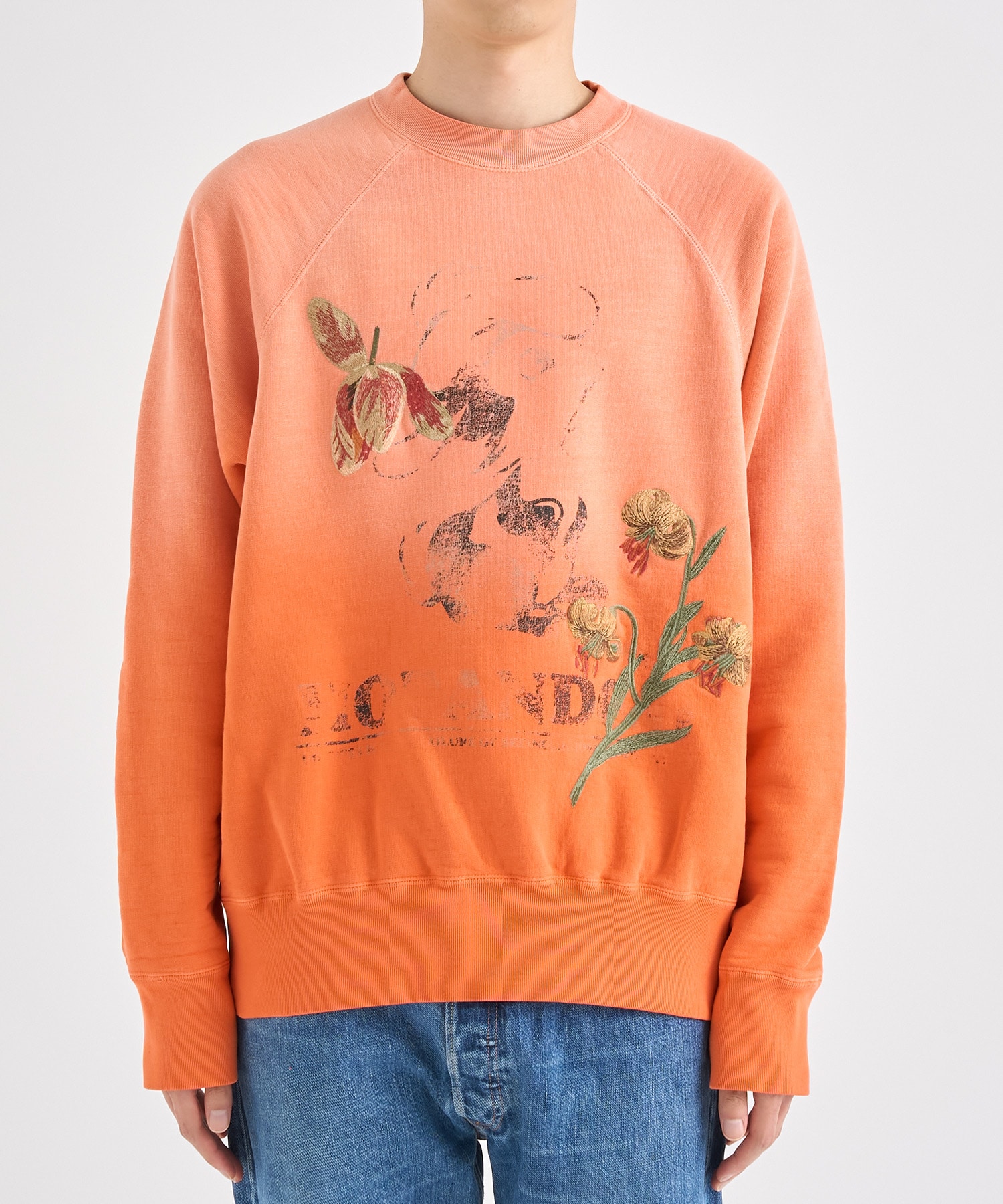 Vintage finished sweatshirt KHOKI