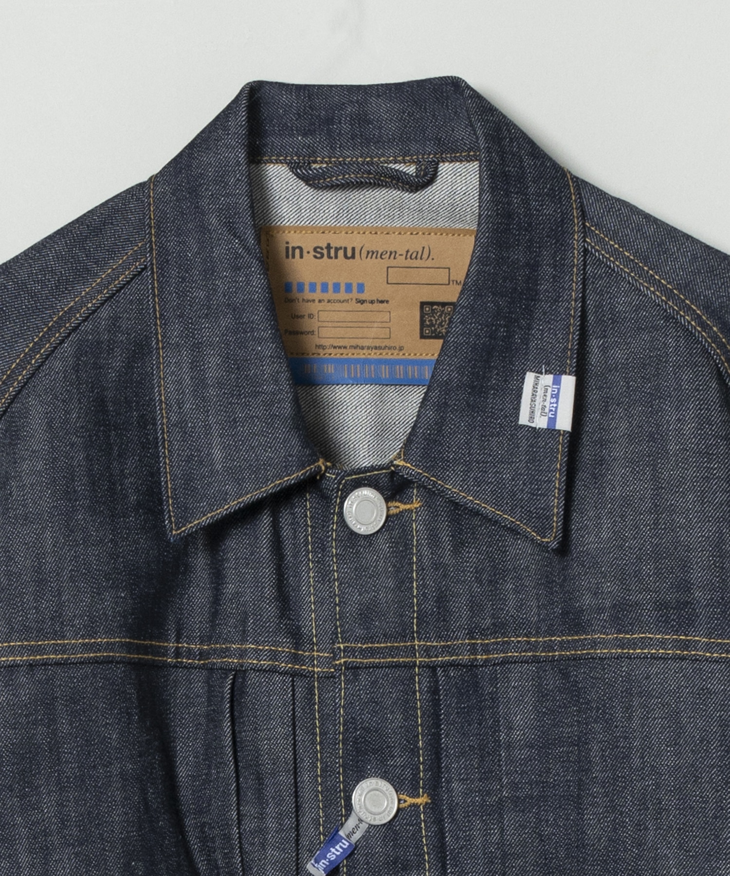 SELVAGE DENIM JACKET Maison MIHARA YASUHIRO