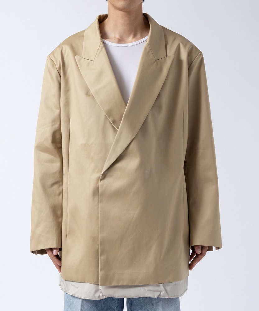 TAILORED JACKET KHAKI TANAKA