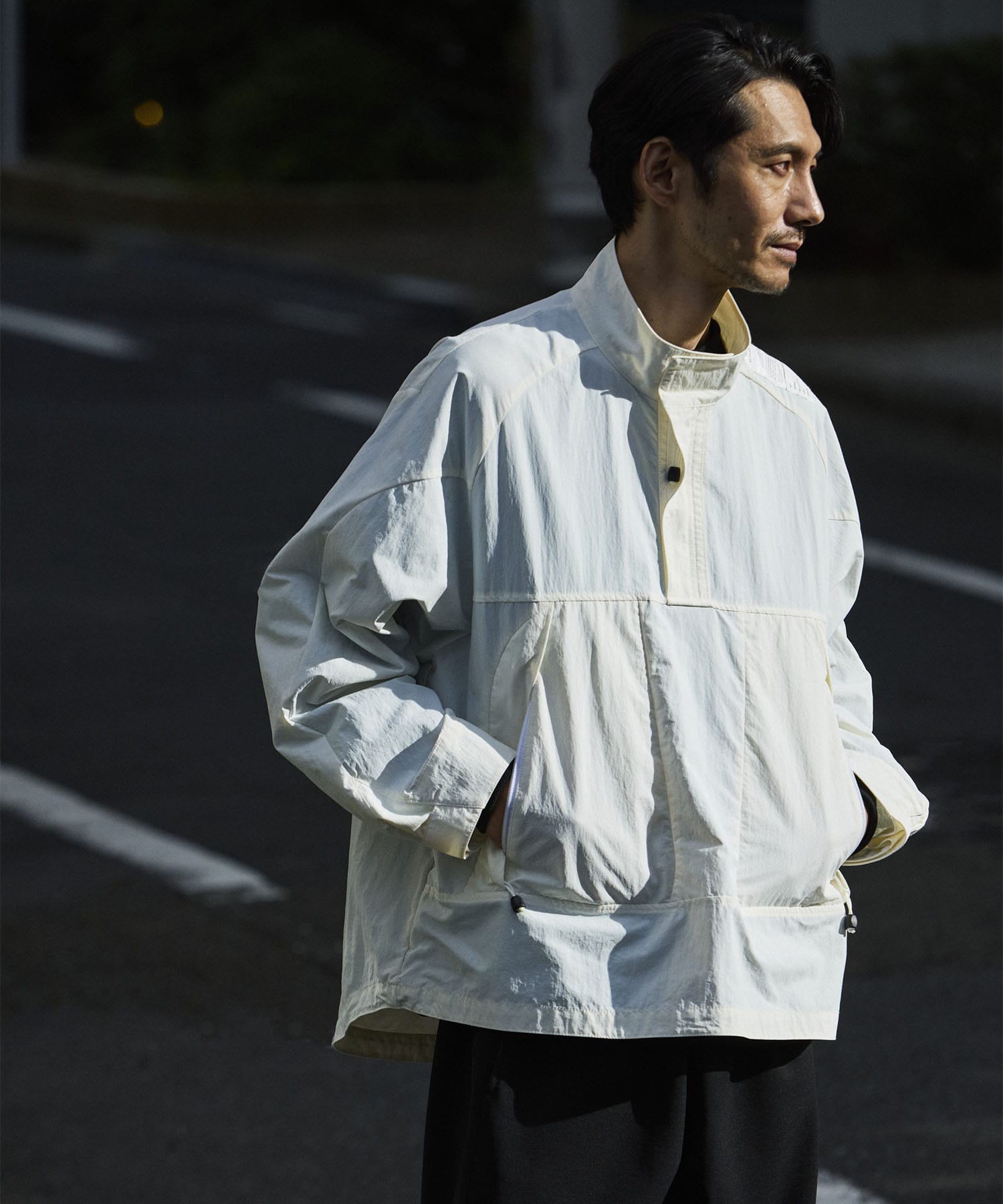 別注 9242-BL05-008 ×WILD THINGS ANORAK WHITE EDITION N.HOOLYWOOD