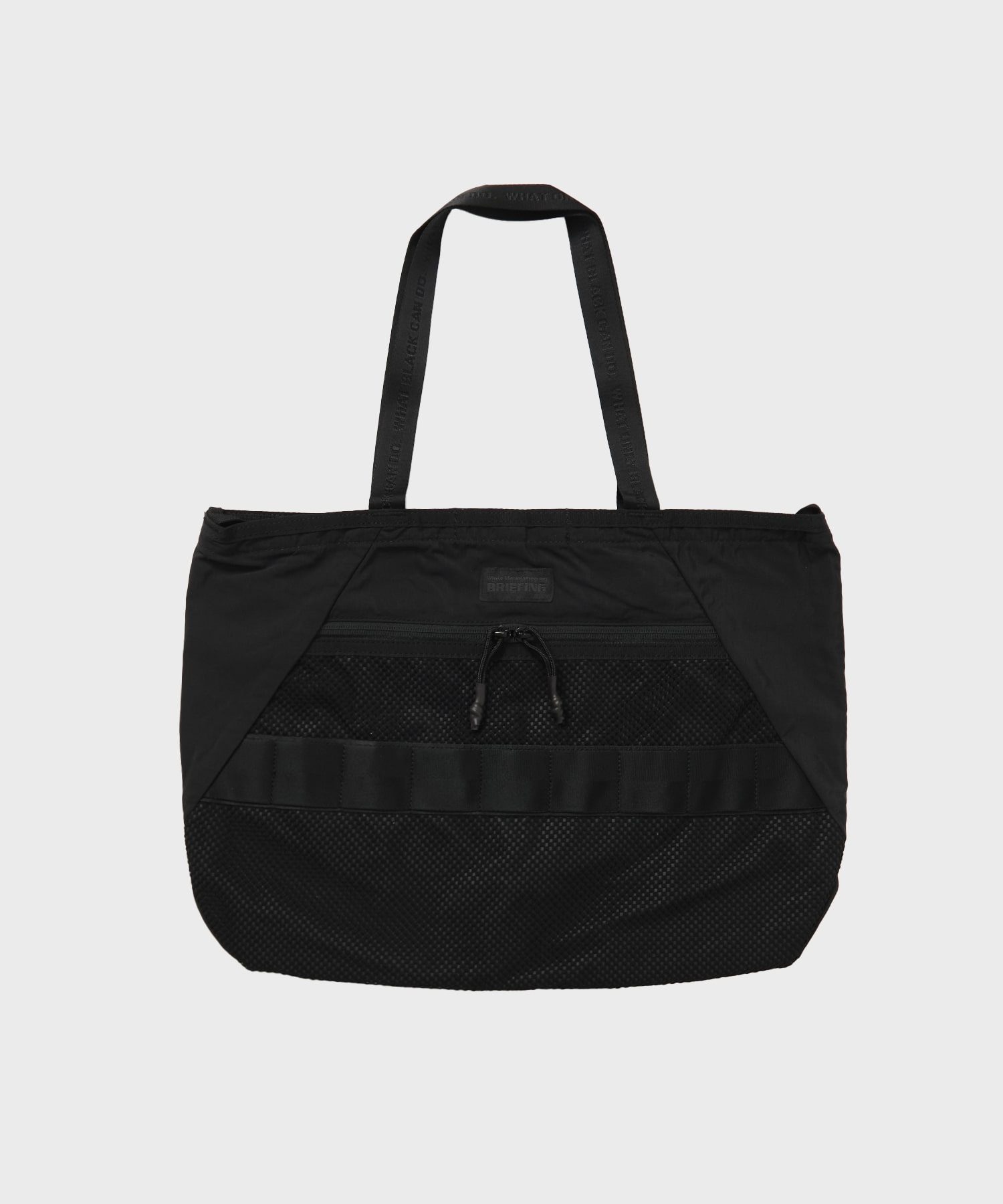 【美品】BRIEFING 2way バッグ BRIEFING 2WAY SHOULDER BAG(FREE BLACK): White Mountaineering