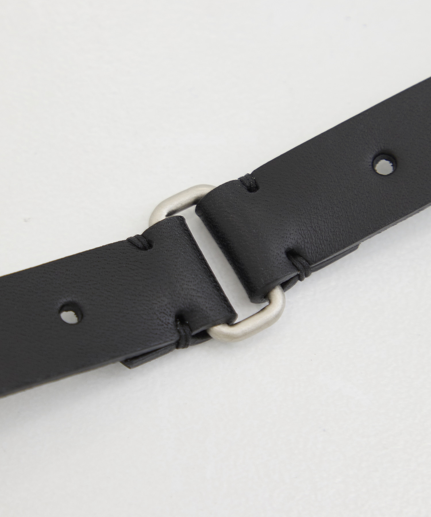 LEATHER WESTERN BELT YOKE