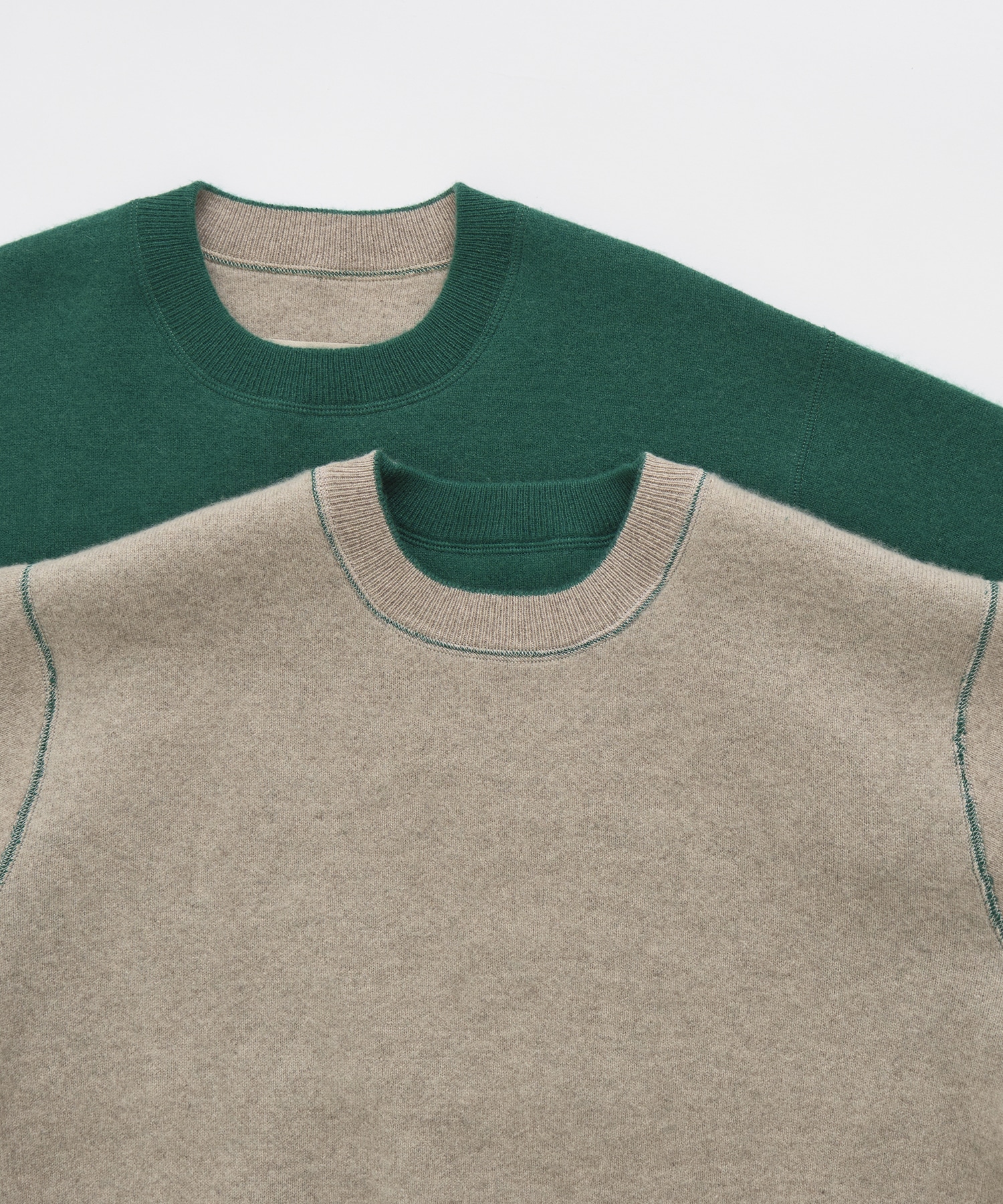 CASHMERE REVERSIBLE PULLOVER THE PERMANENT EYE