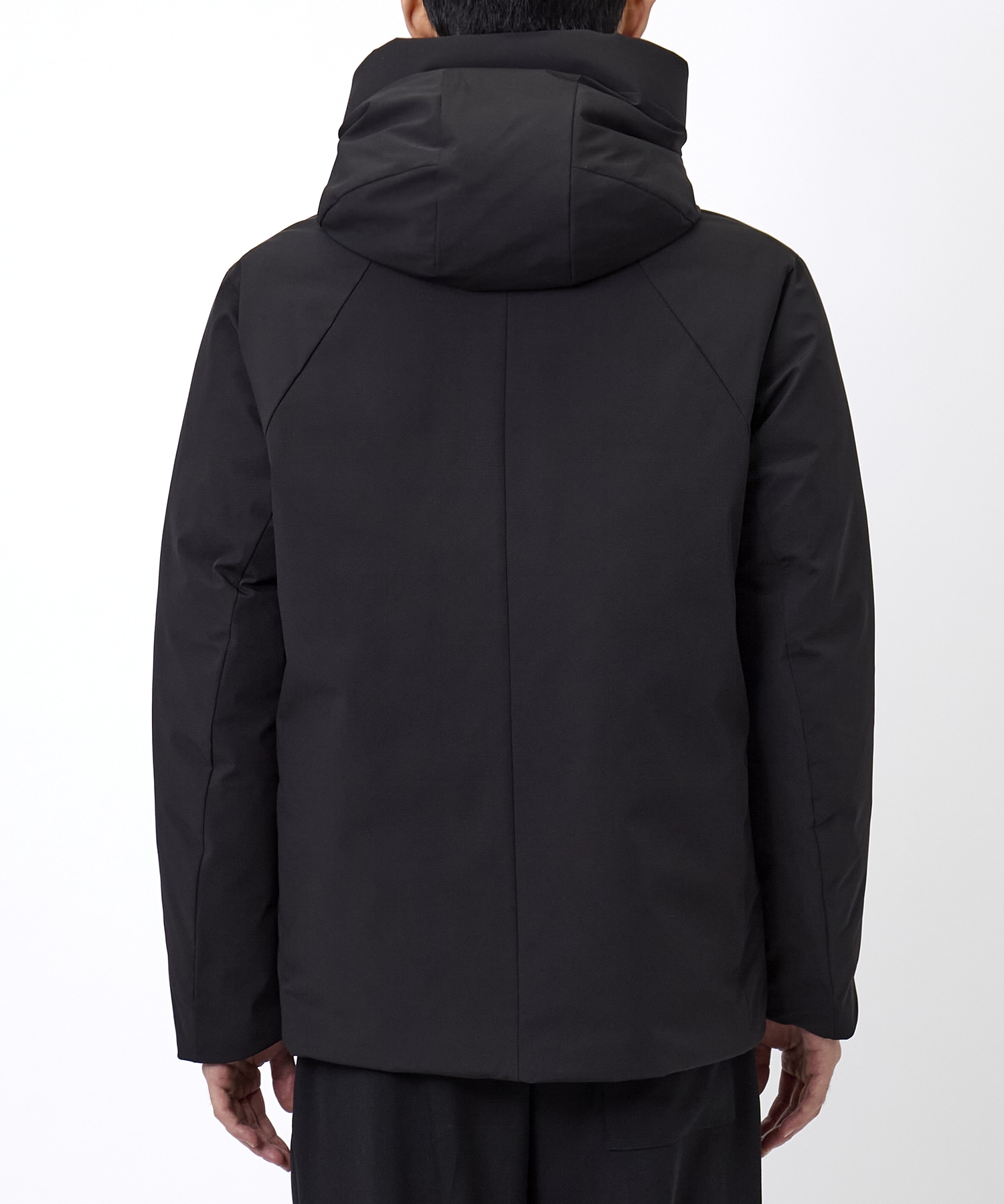 3L LIGHT TAFFETA HOODED DOWN JACKET ATTACHMENT