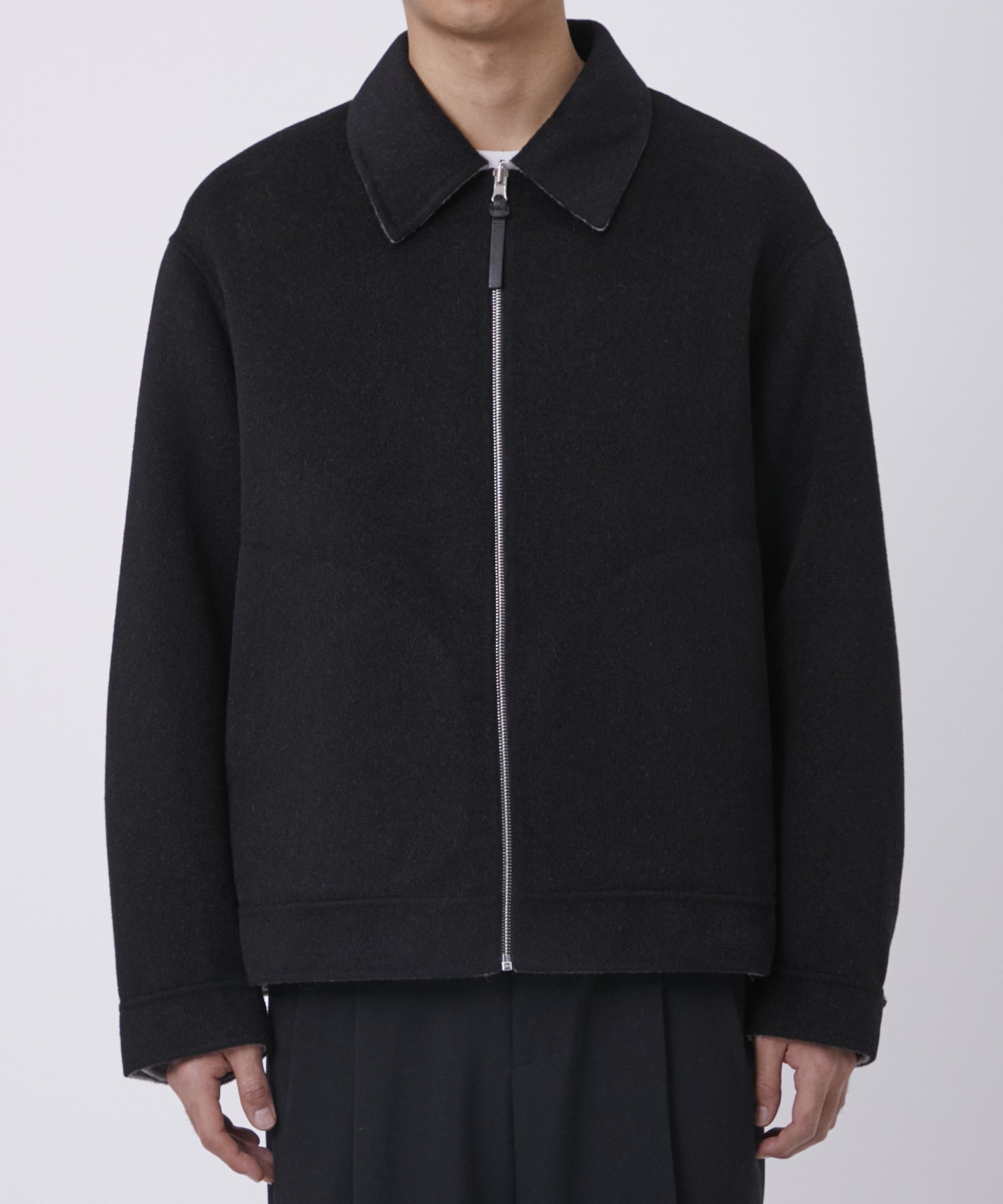 CASHMERE REVERSIBLE SHORT BLOUSON THE PERMANENT EYE