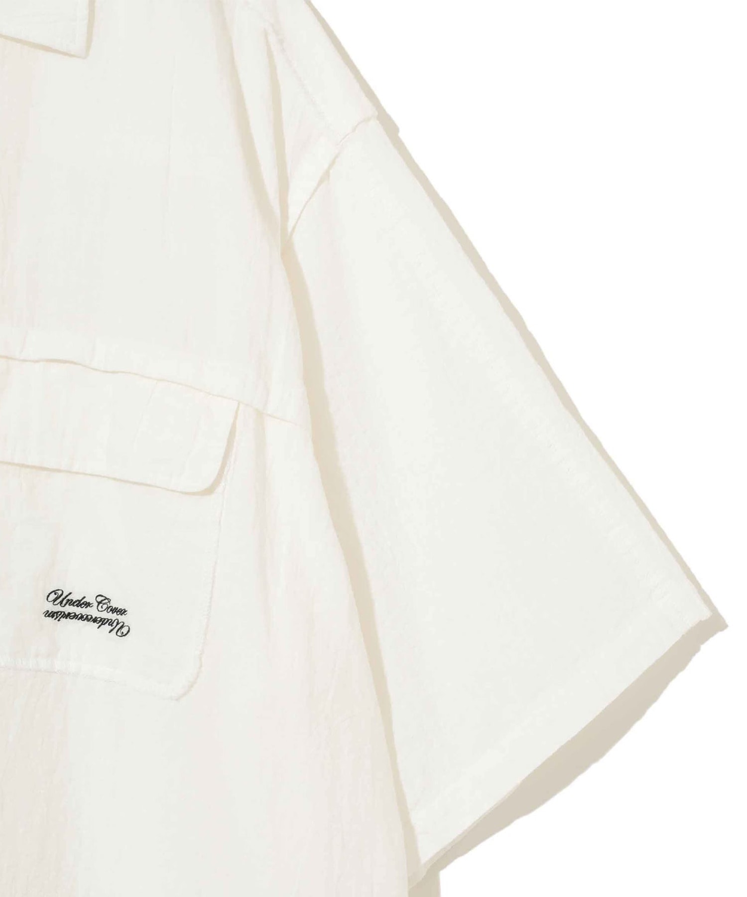 【アンダーカバー】UP1F4409 S/S Open Coller Shirts UNDERCOVER
