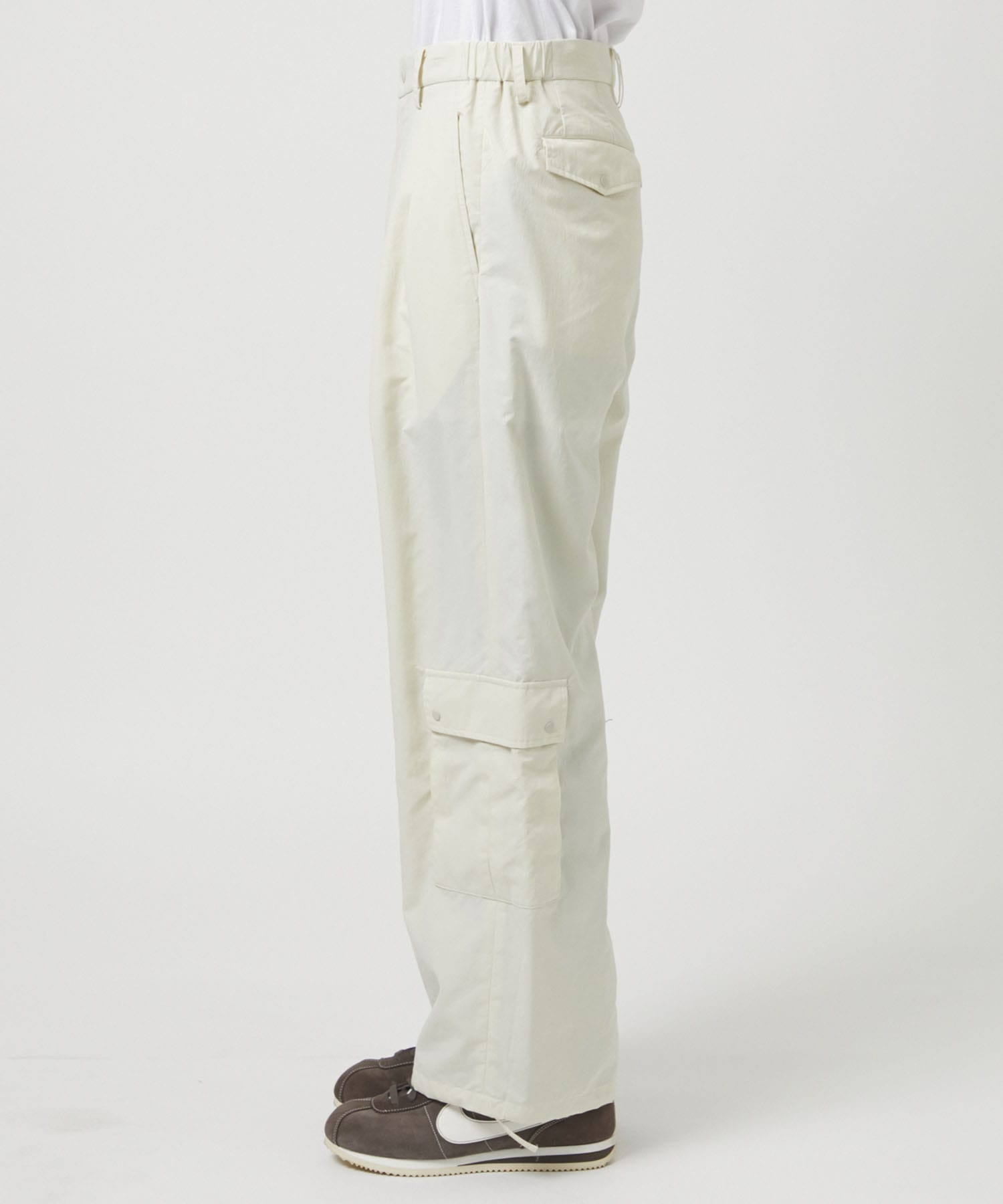 TWO TUCKS WIDE CARGO PANTS IRENISA