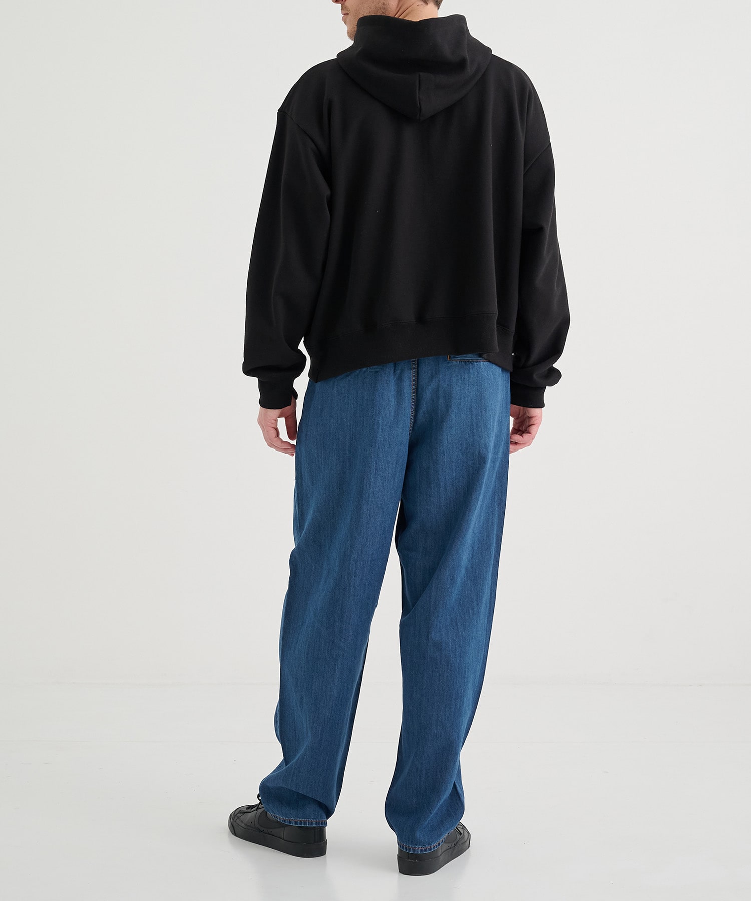 COTTON TENCEL DENIM WIDE TAPERED PANTS Maison MIHARA YASUHIRO