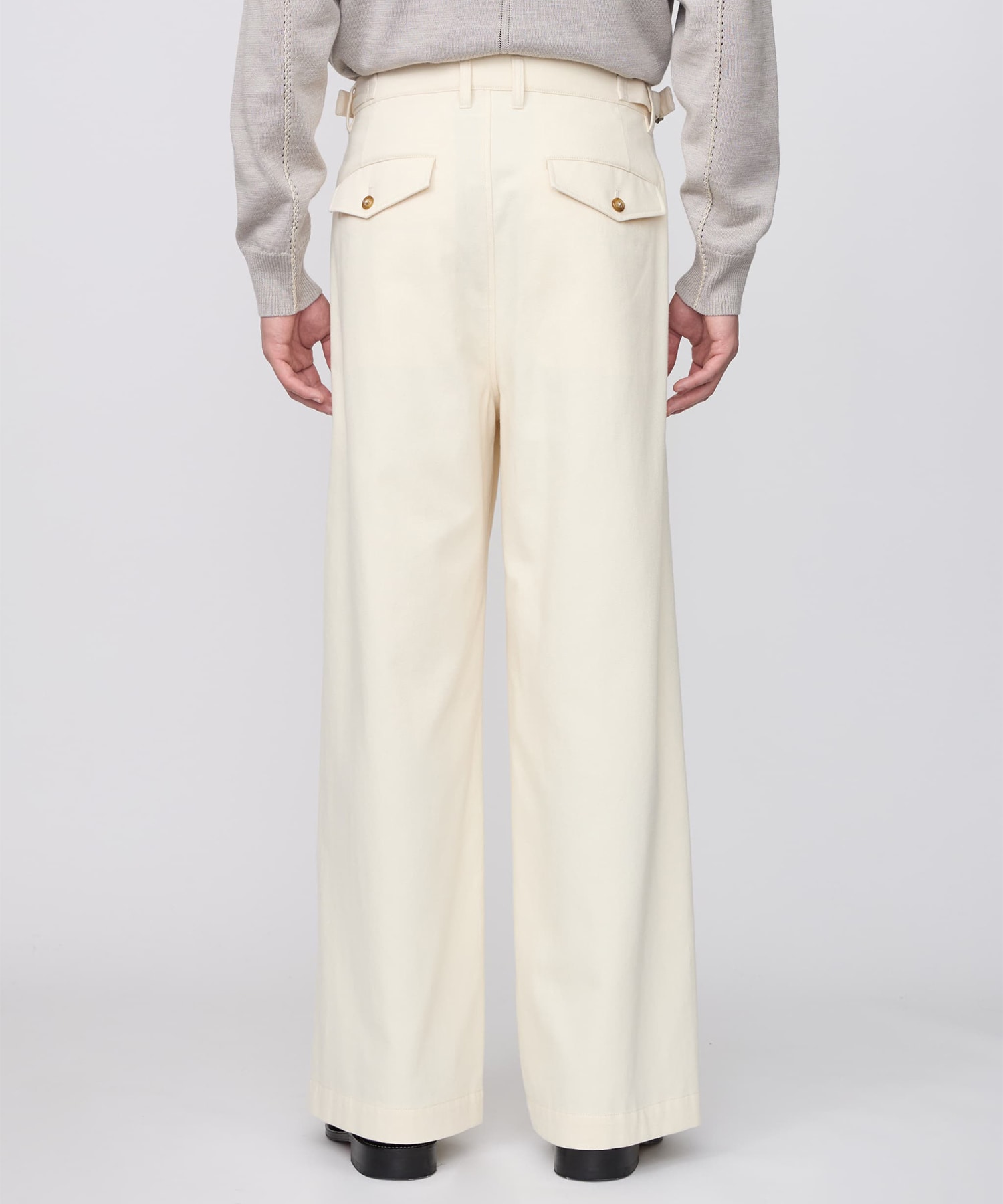 TWO TUCKS BUGGY PANTS IRENISA