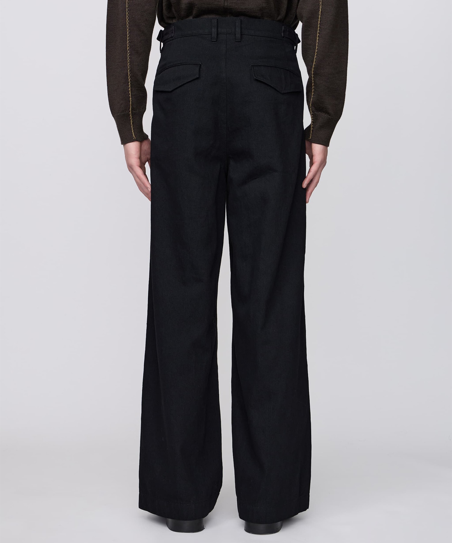 TWO TUCKS BUGGY PANTS IRENISA