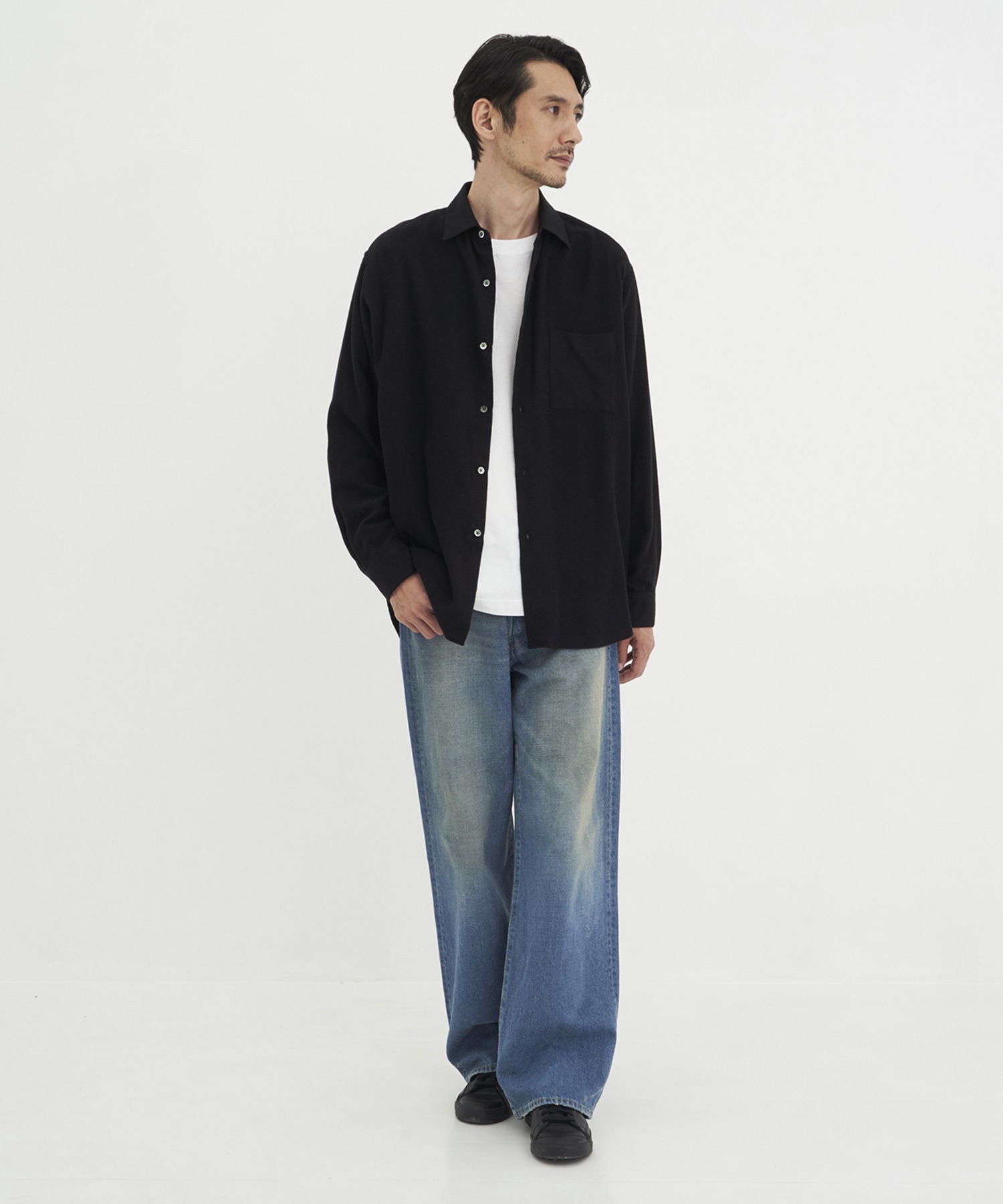 LOOSE DENIM JEANS ssstein