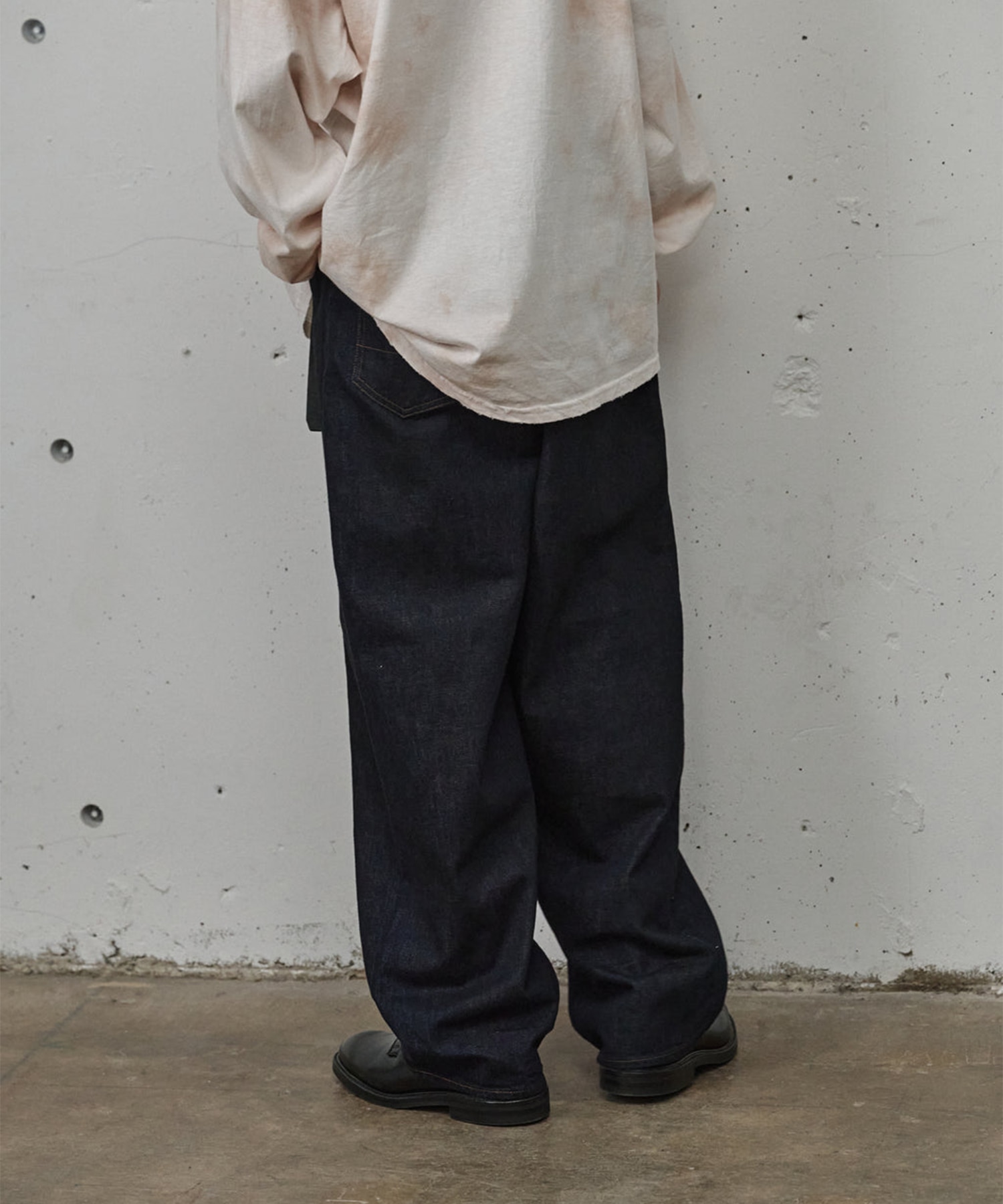 #03 SELVEDGE STRAIGHT DENIM PANTS ANCELLM