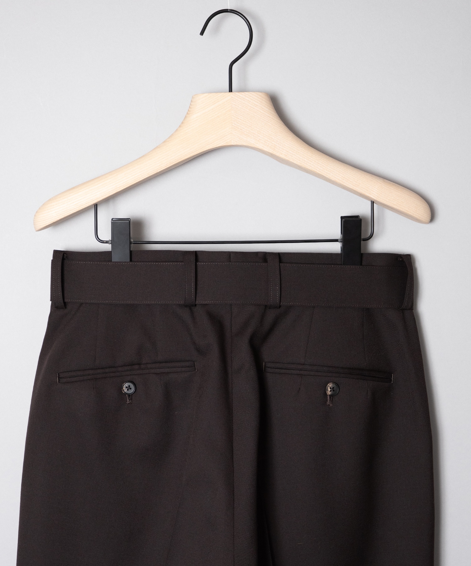 BELTED WIDE TROUSERS ssstein