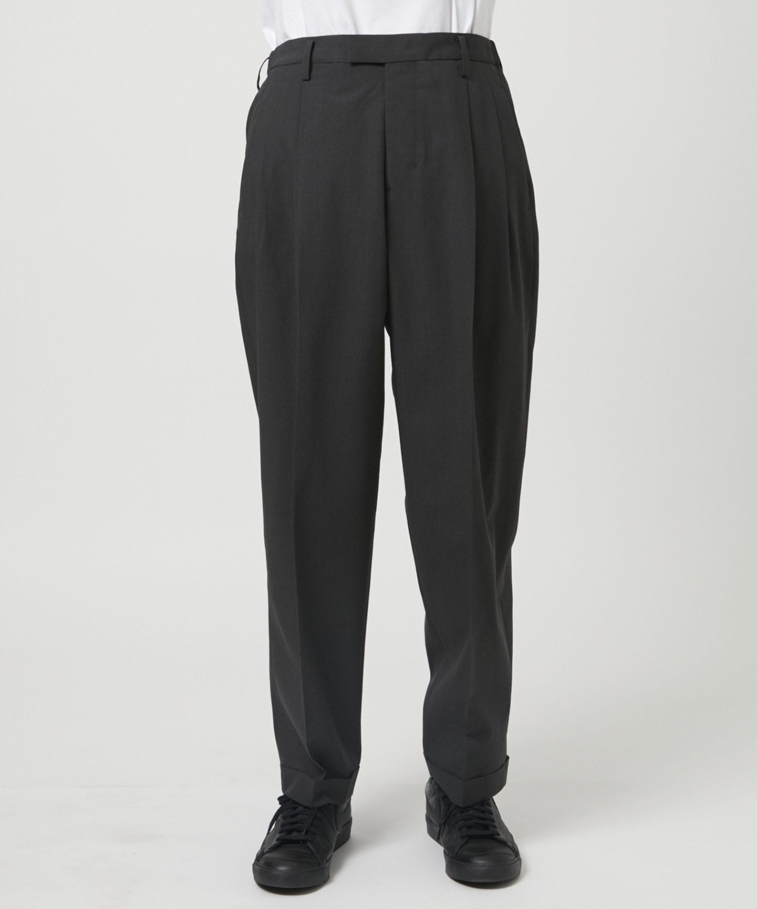 TWO TUCKS TAPERED TROUSERS IRENISA