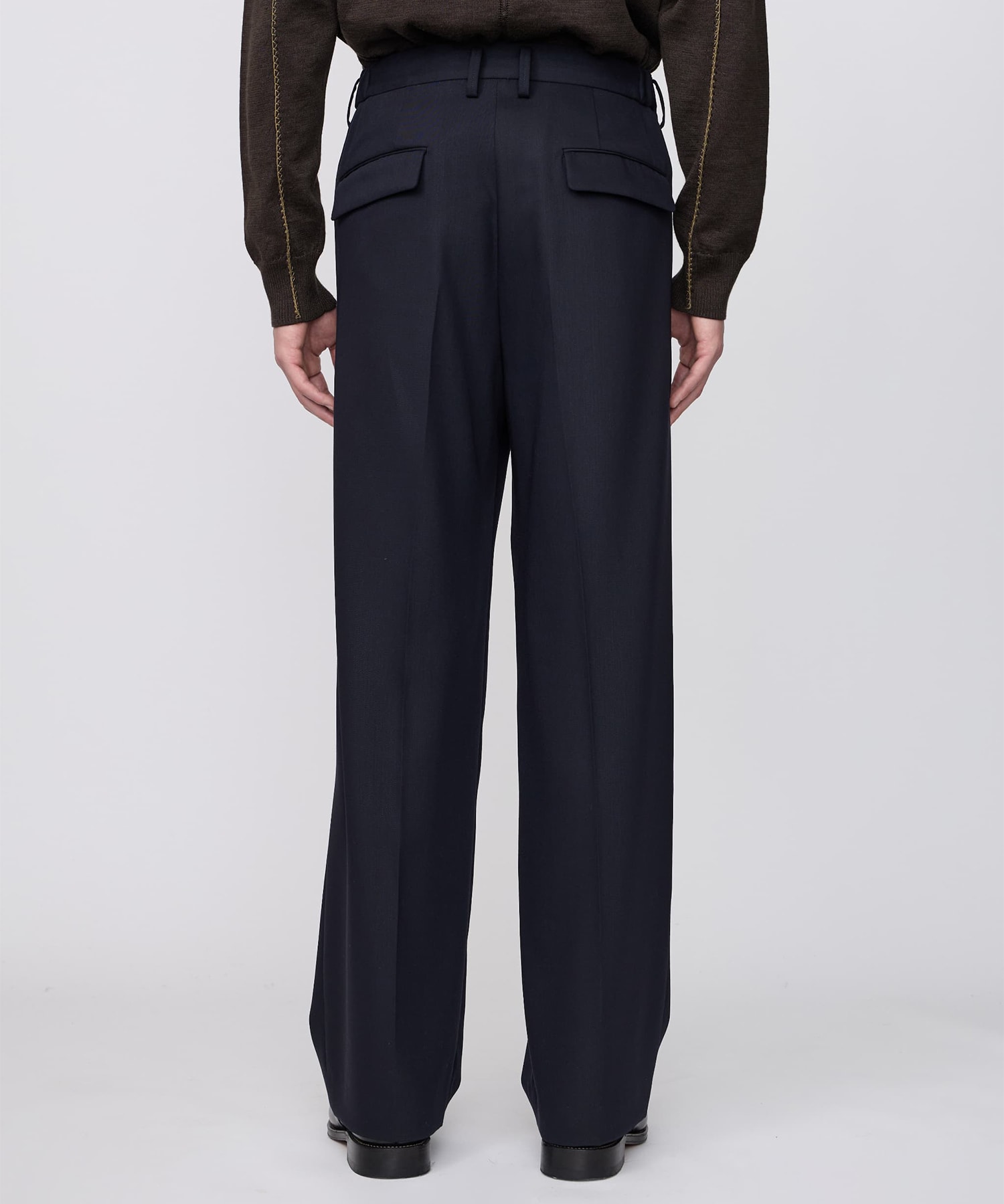 TWO TUCKS WIDE TROUSERS IRENISA
