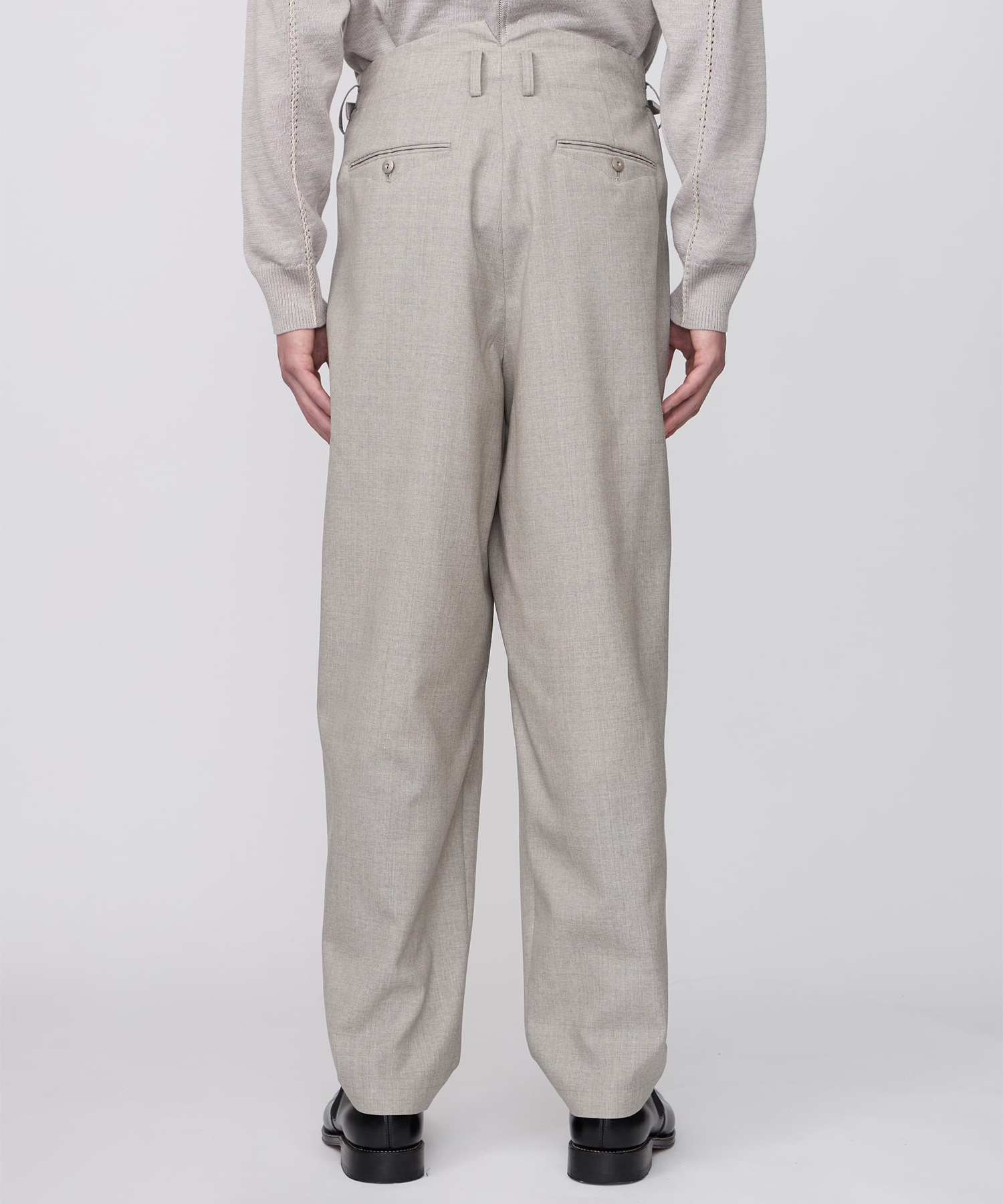 THREE TUCKS TAPERED PANTS IRENISA