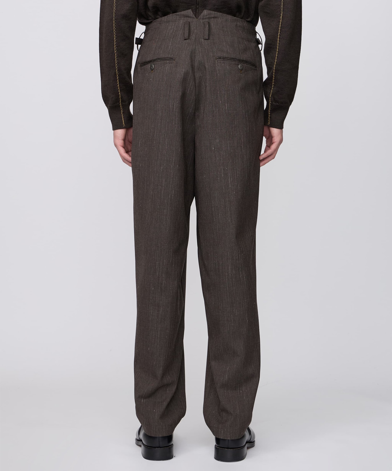 THREE TUCKS TAPERED PANTS IRENISA