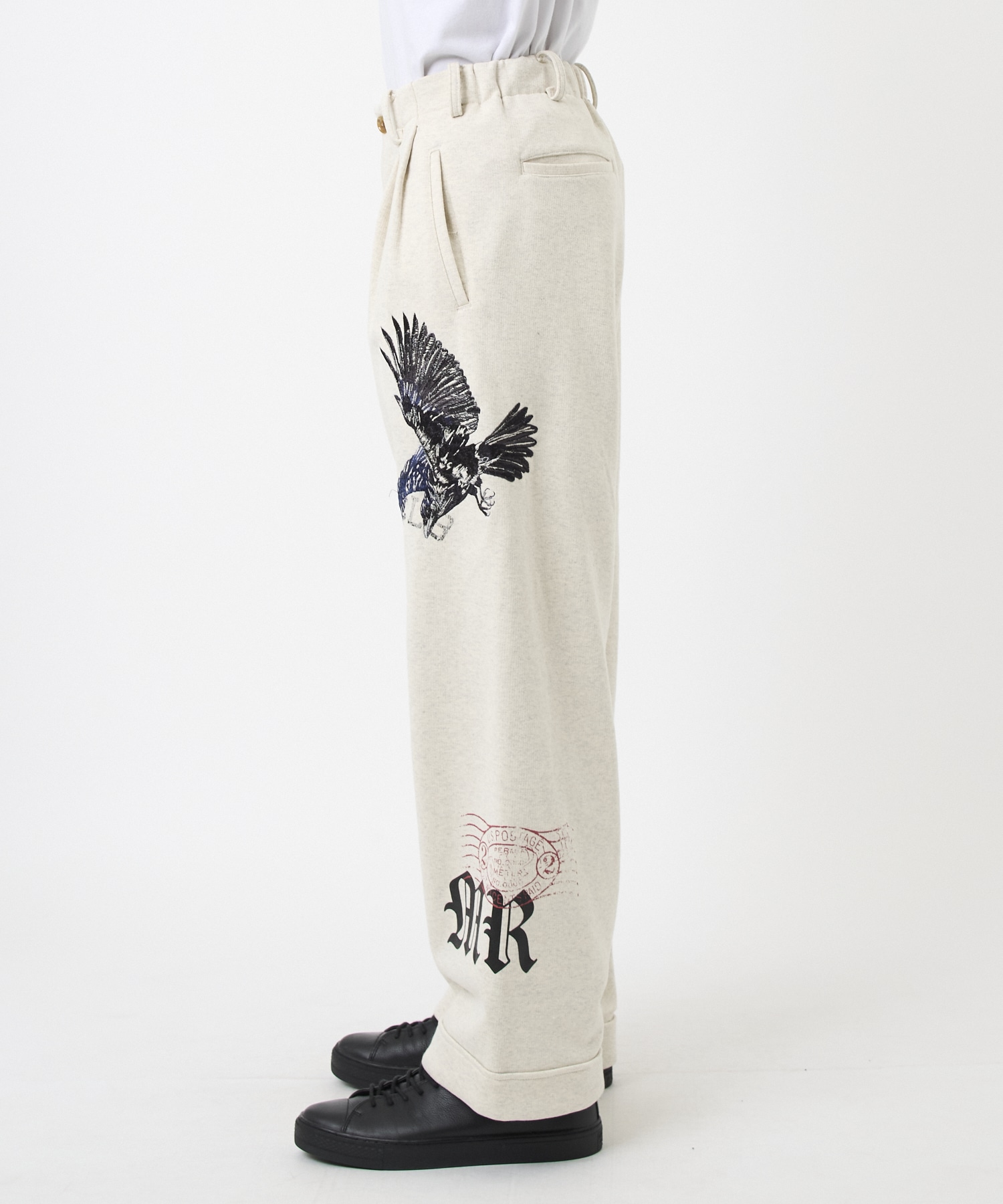 Multi embroidered sweatpants KHOKI