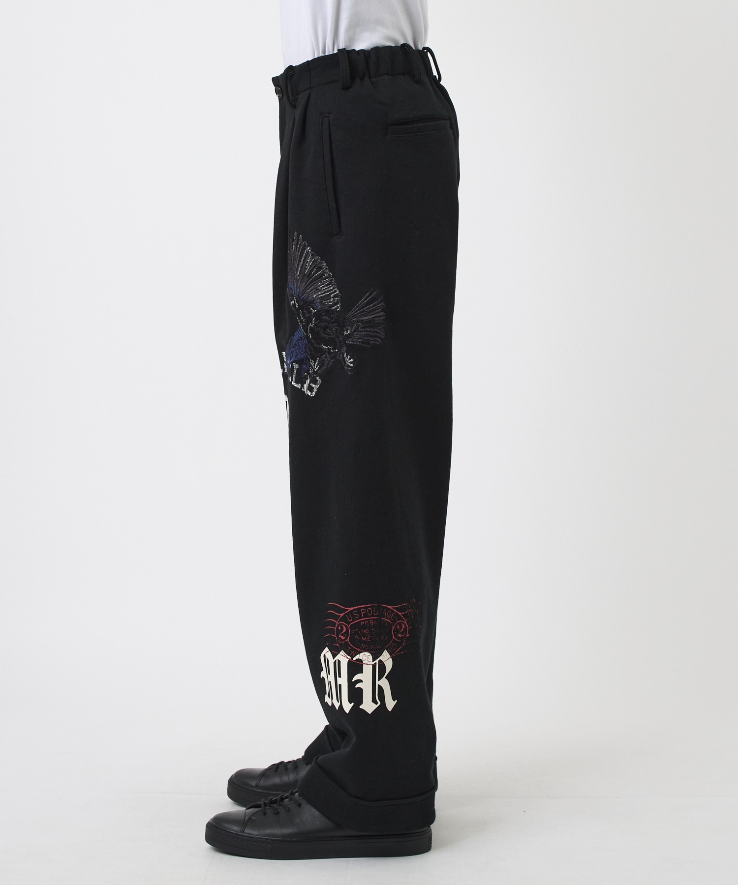 Multi embroidered sweatpants KHOKI