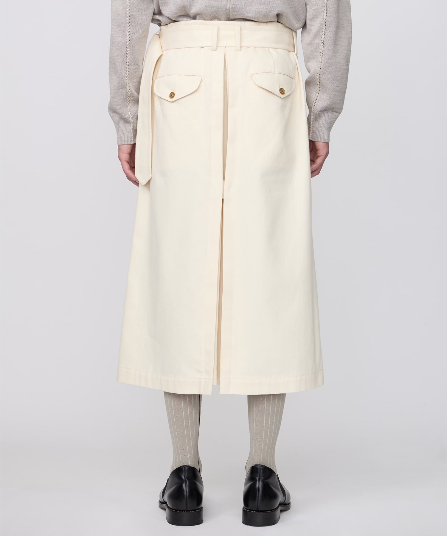 BELTED WRAP-SKIRT IRENISA