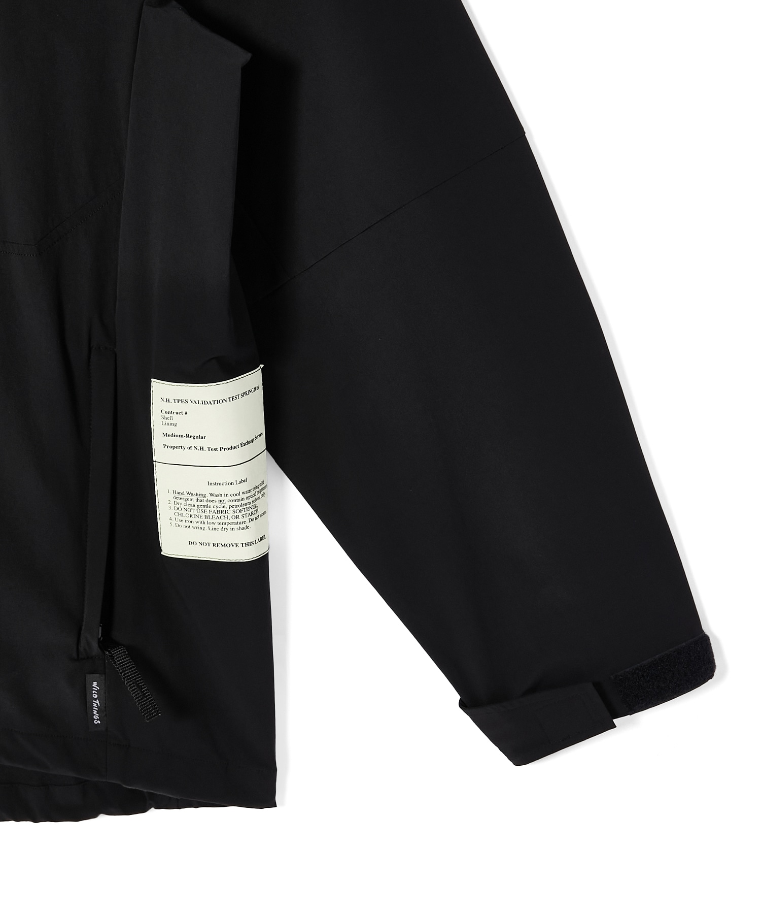 9261-BL07-001 ×WILD THINGS/PACKABLE JACKET N.HOOLYWOOD